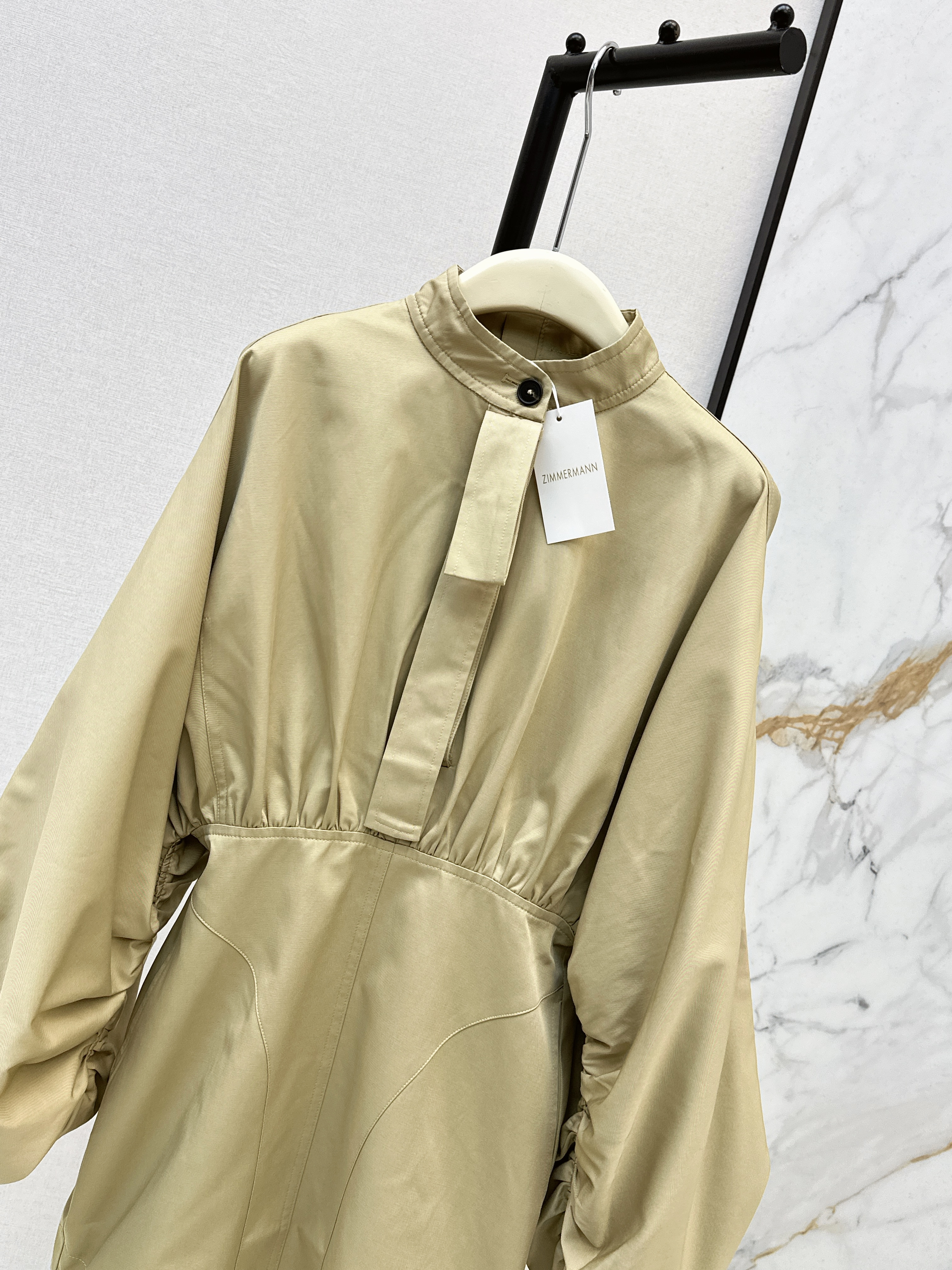 Zimm 26ss hip warp dress