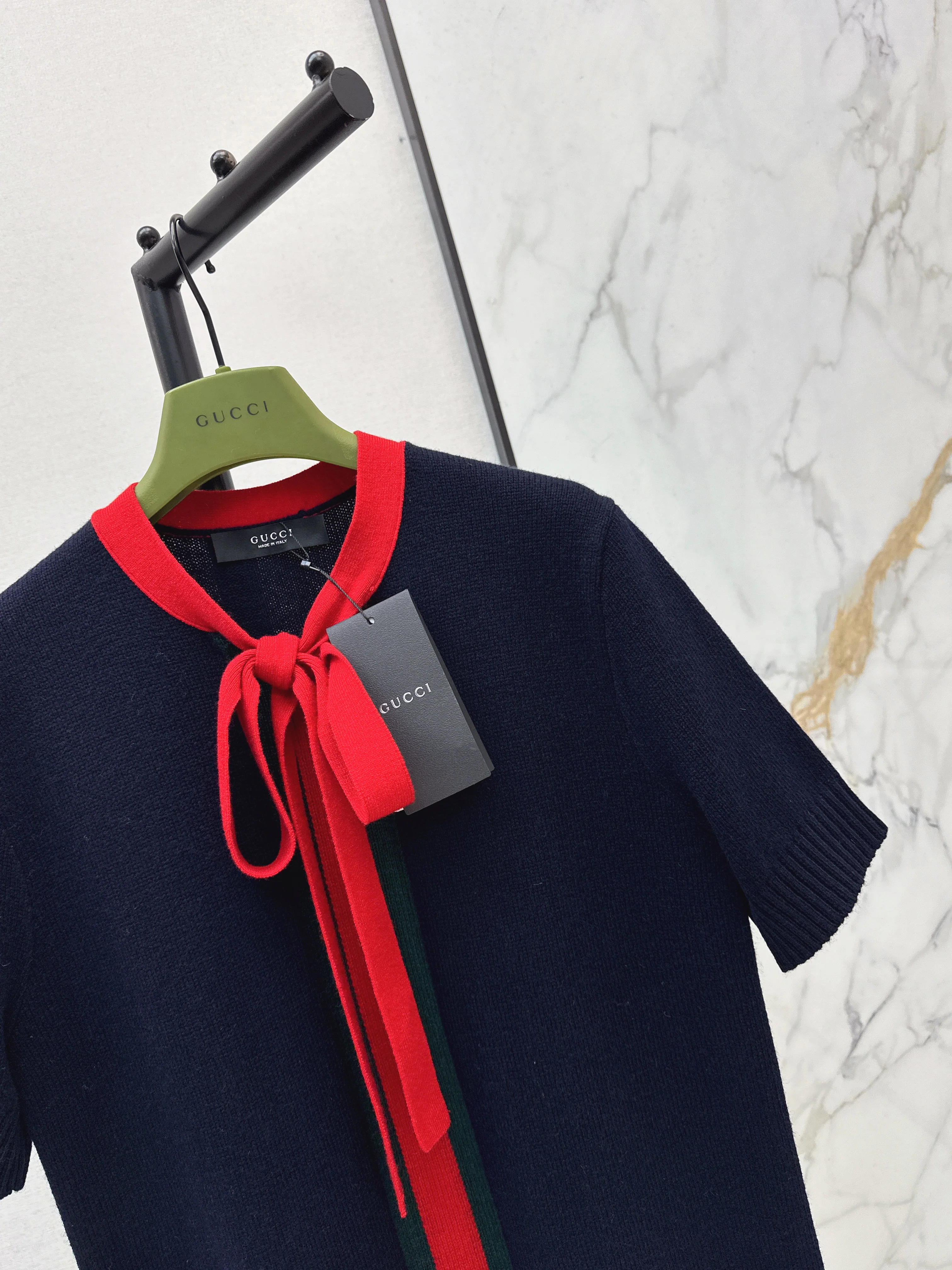 Gucc 26ss knitted dress