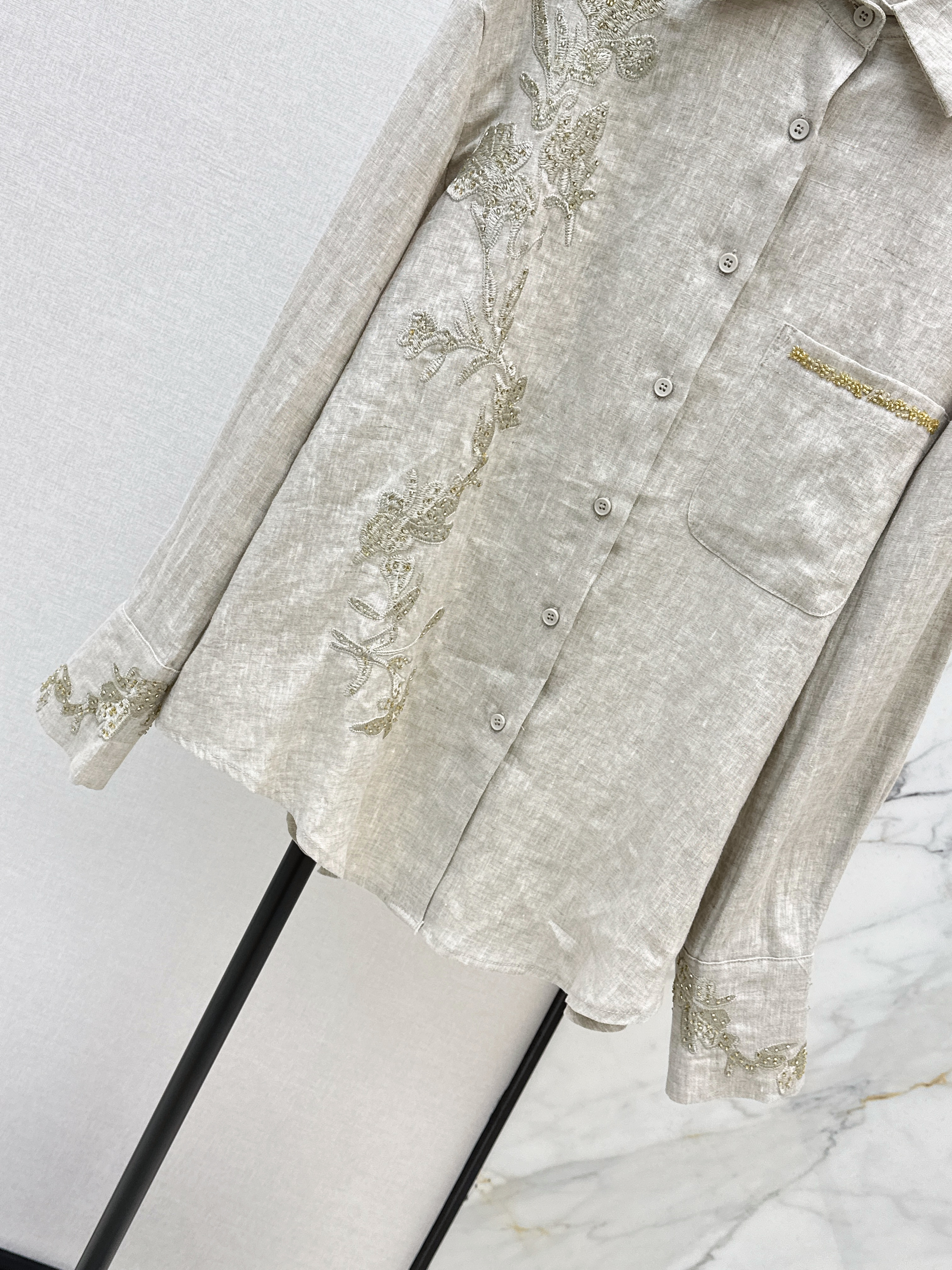 Valen 26ss embroidery shirt