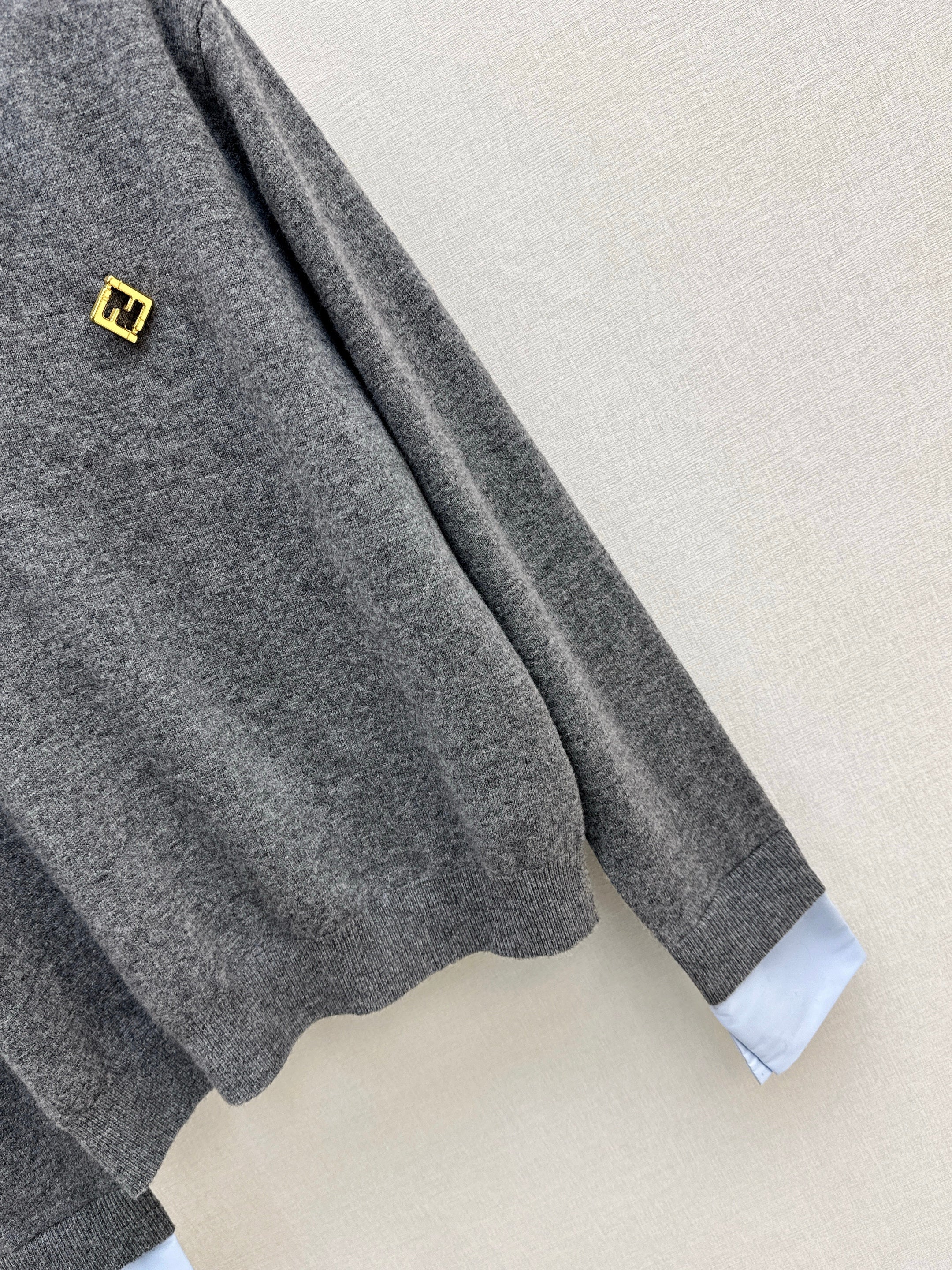 Fend 26ss 2in1 knit shirts
