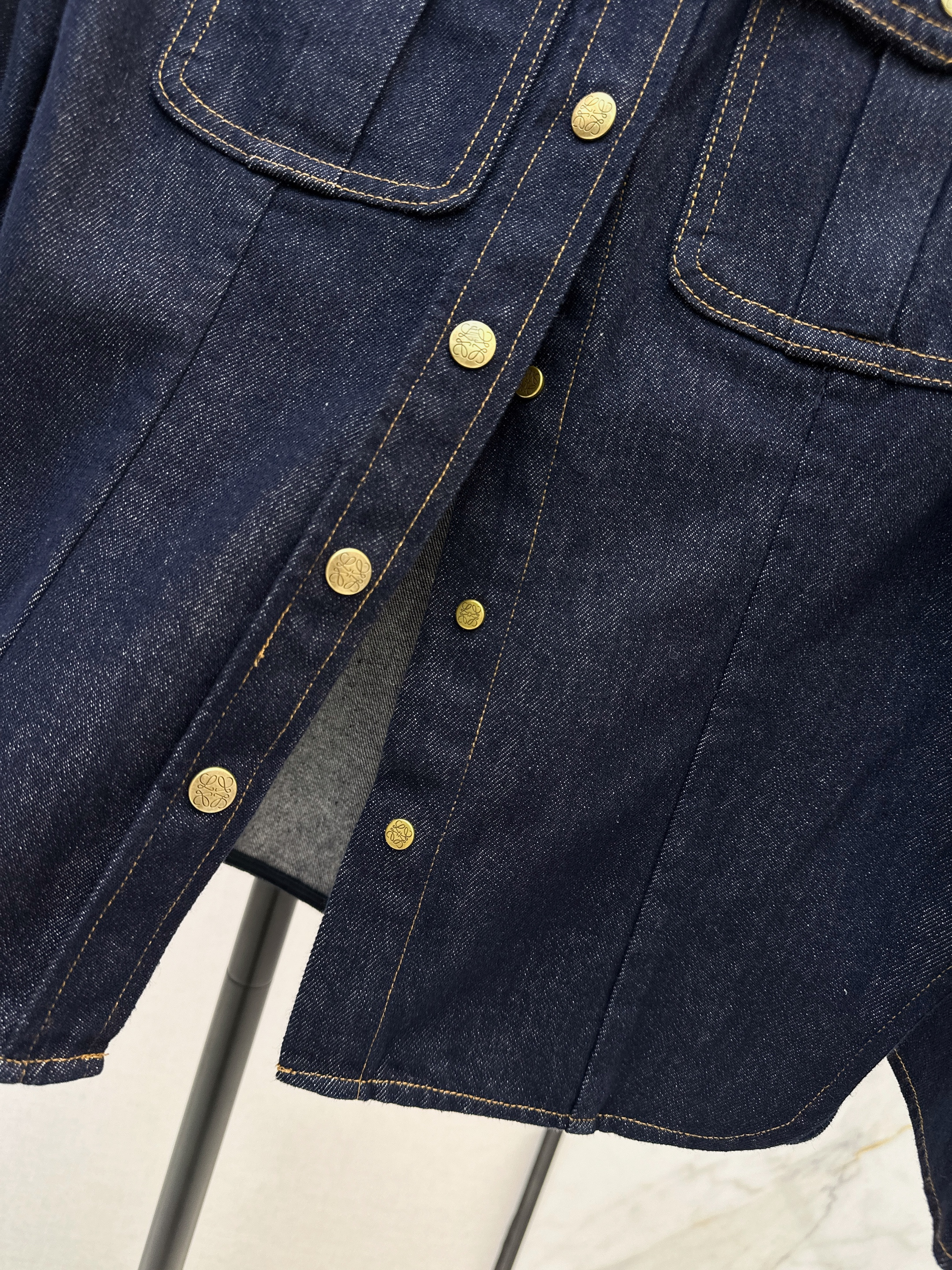 Loe 26ss denim shirt