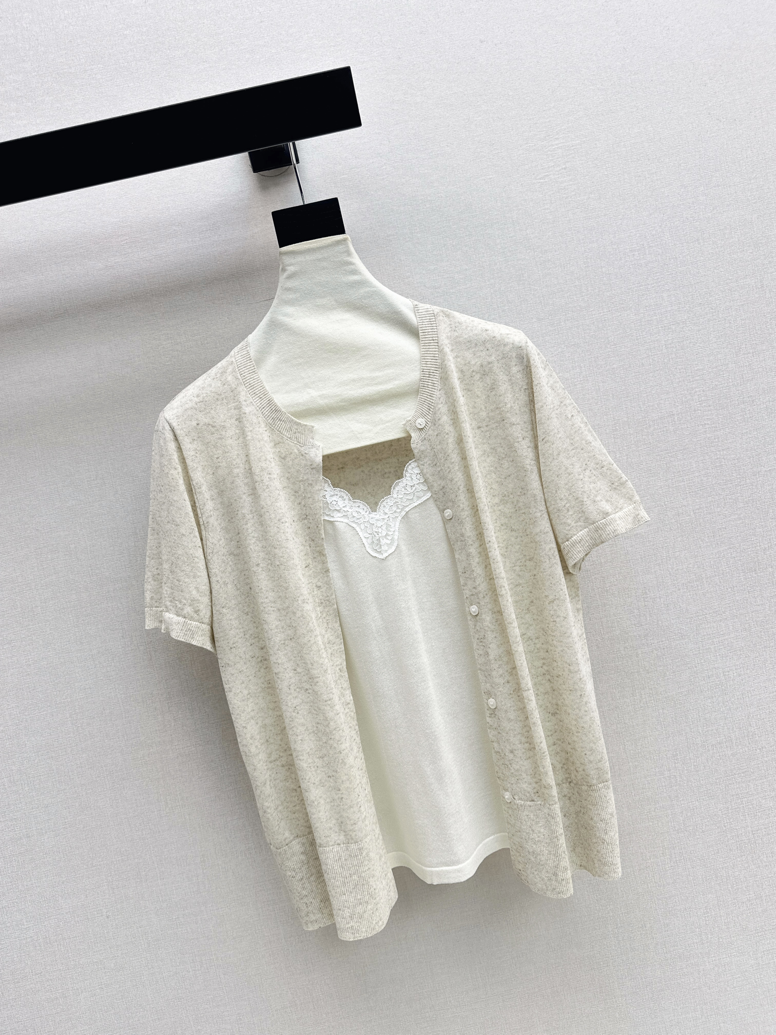 ES 26ss 2in1 knit sweater
