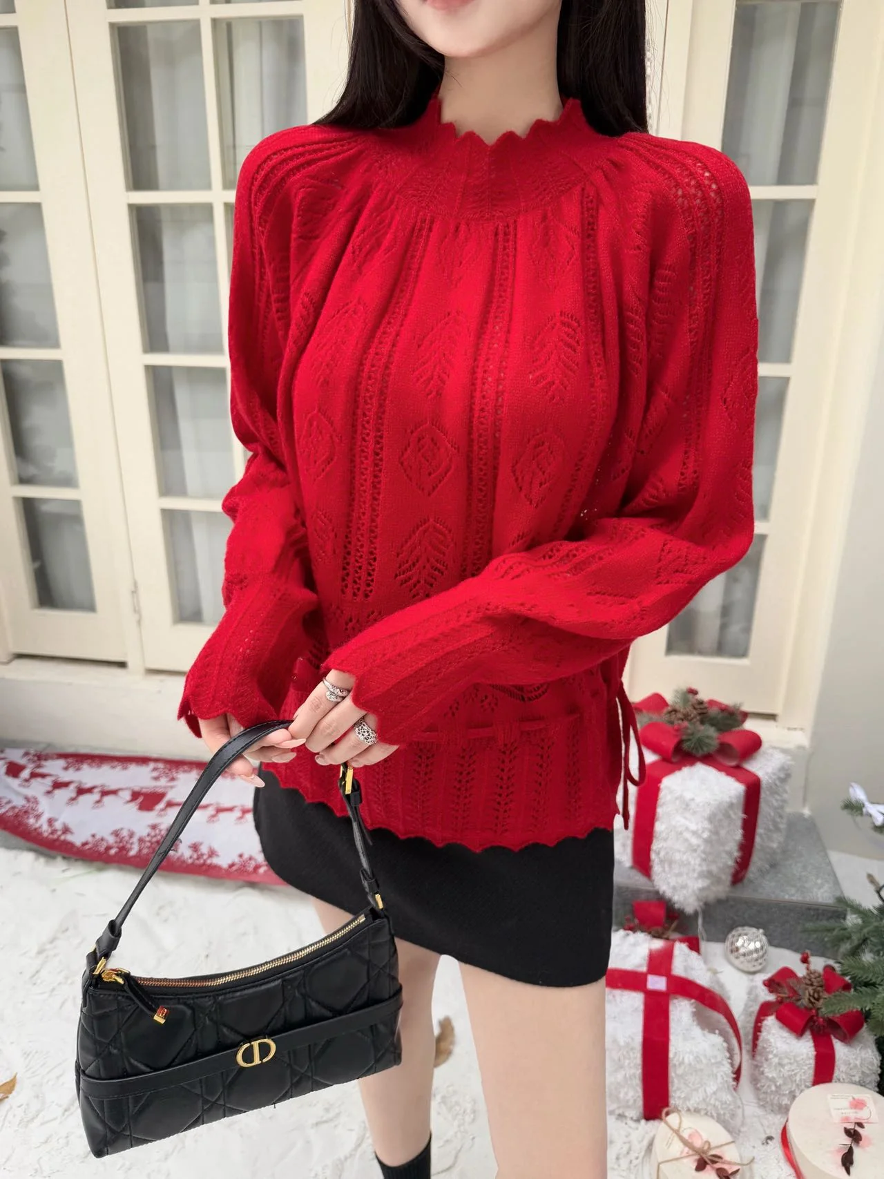 Chan 256ss drawstring sweater