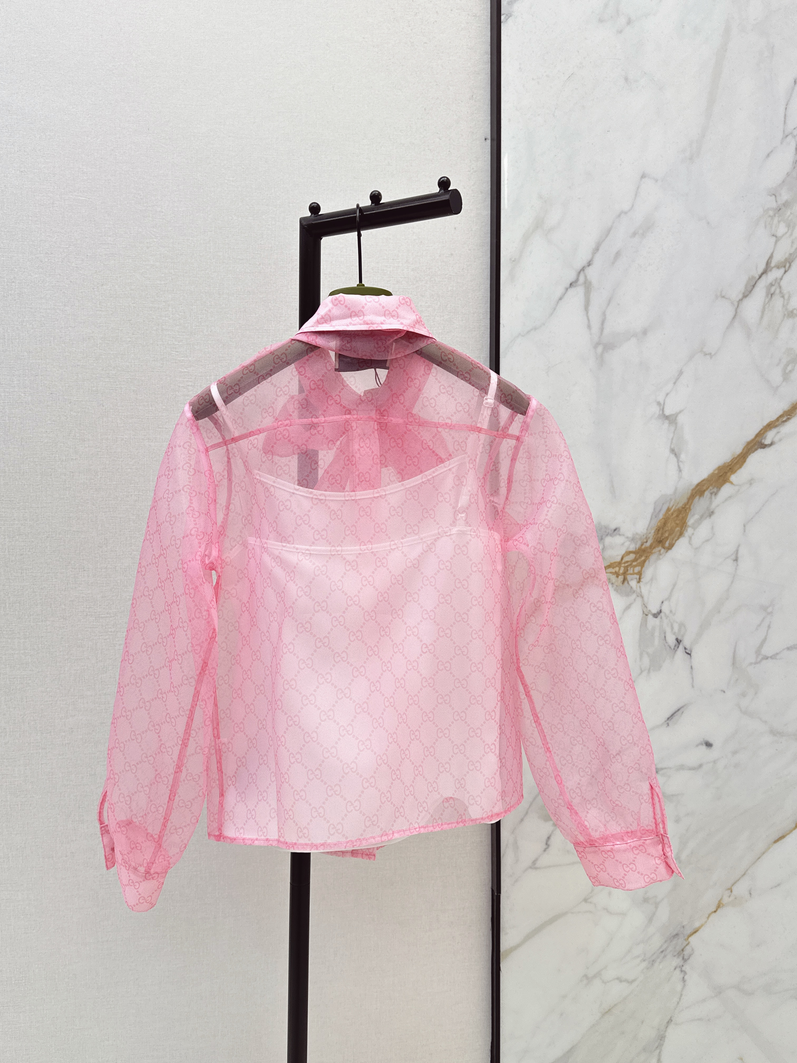 Guc 26ss ribbon shirt
