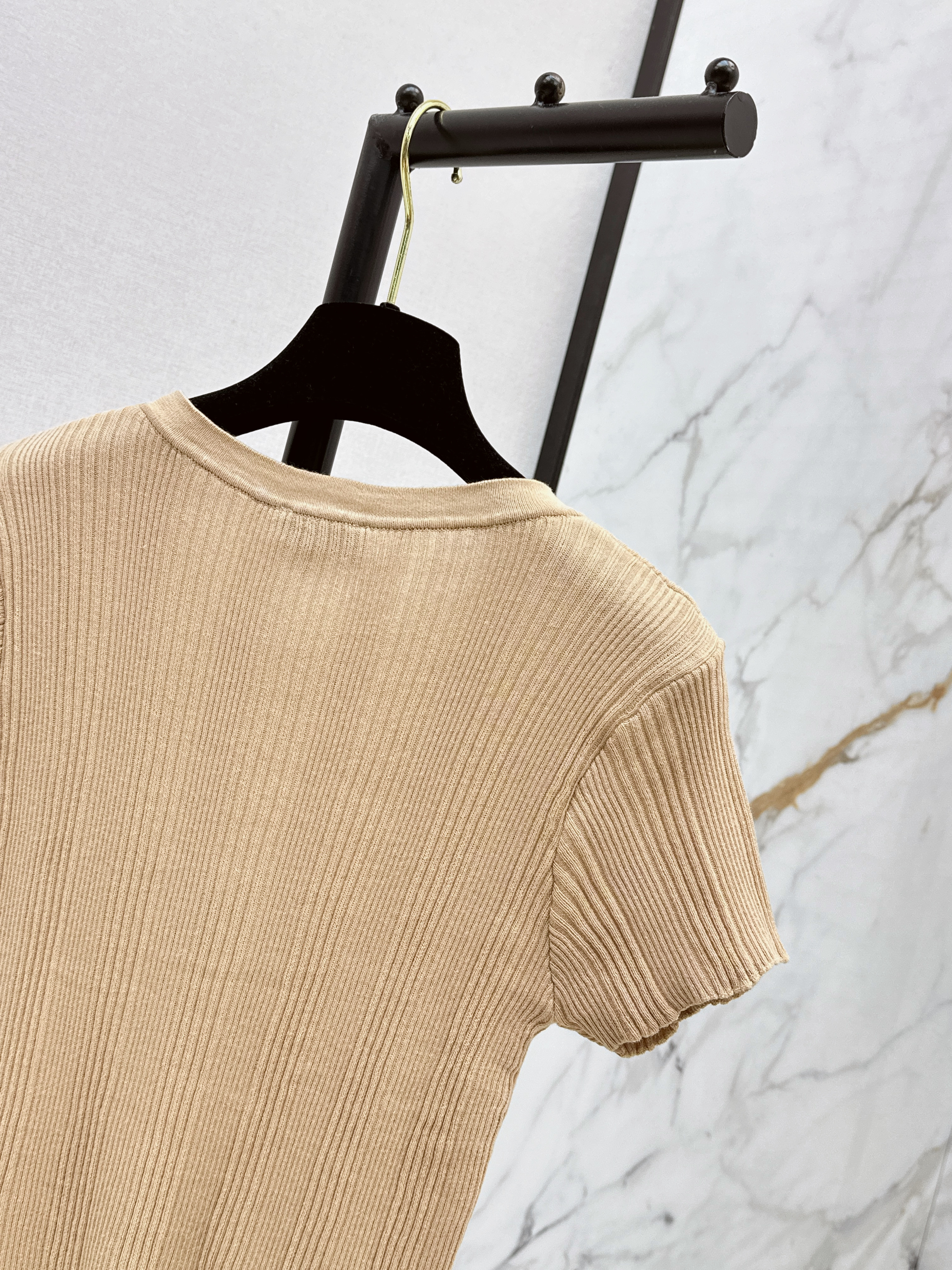 Chan 26ss knit T-shirt