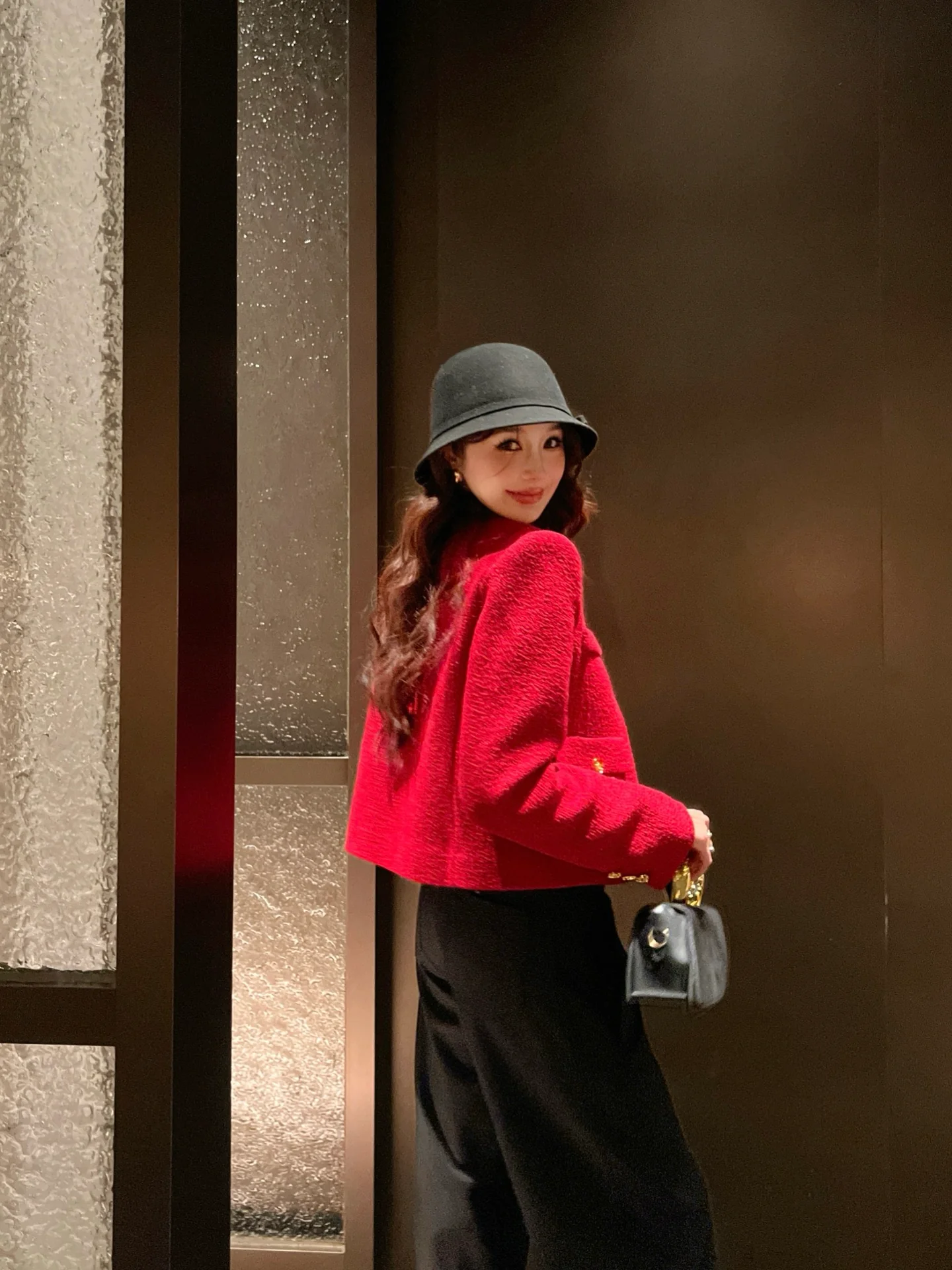 Celi 26ss tweed jacket