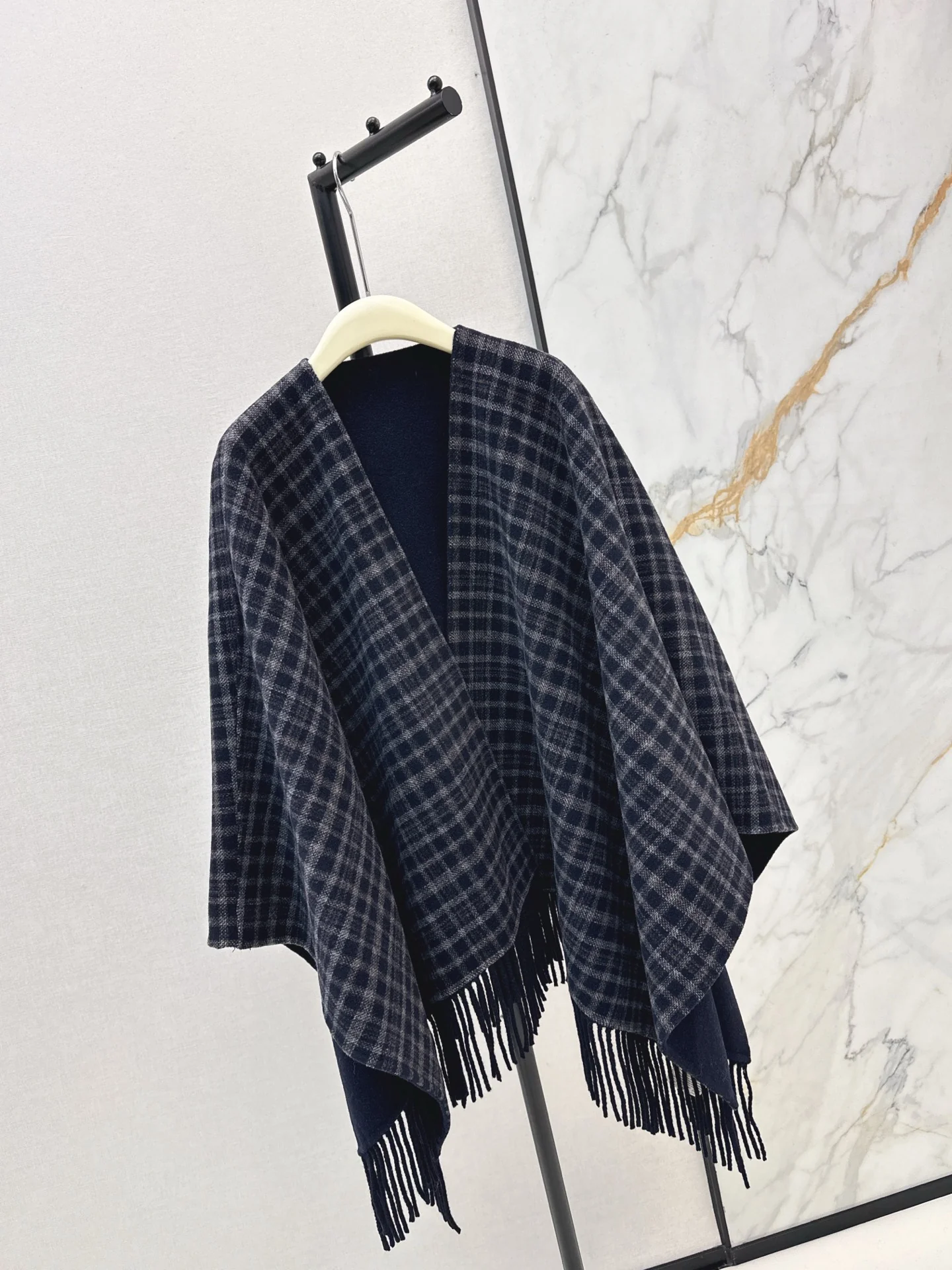 Brun 25fw wool shawl