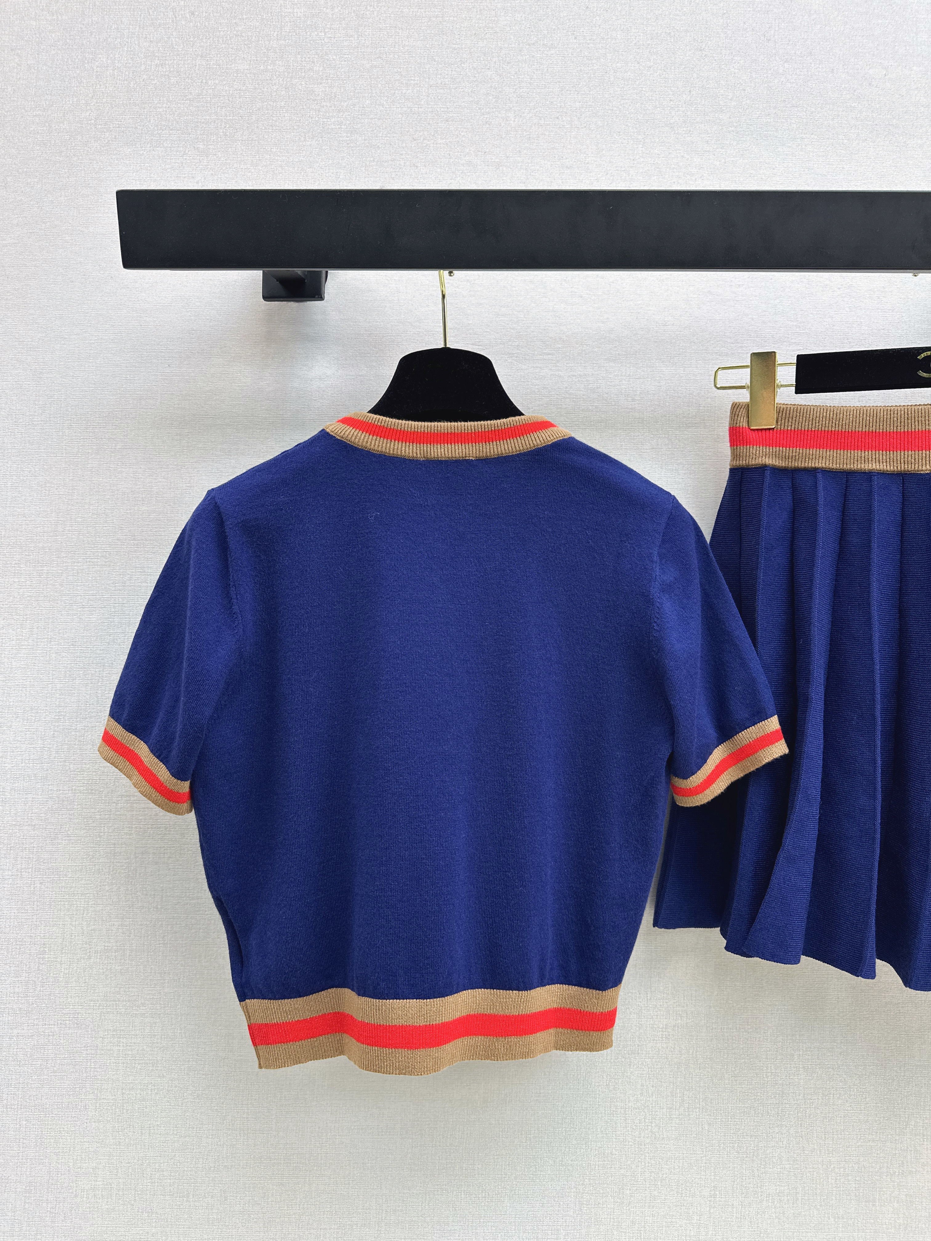 Chan 26ss knitted outfit sets