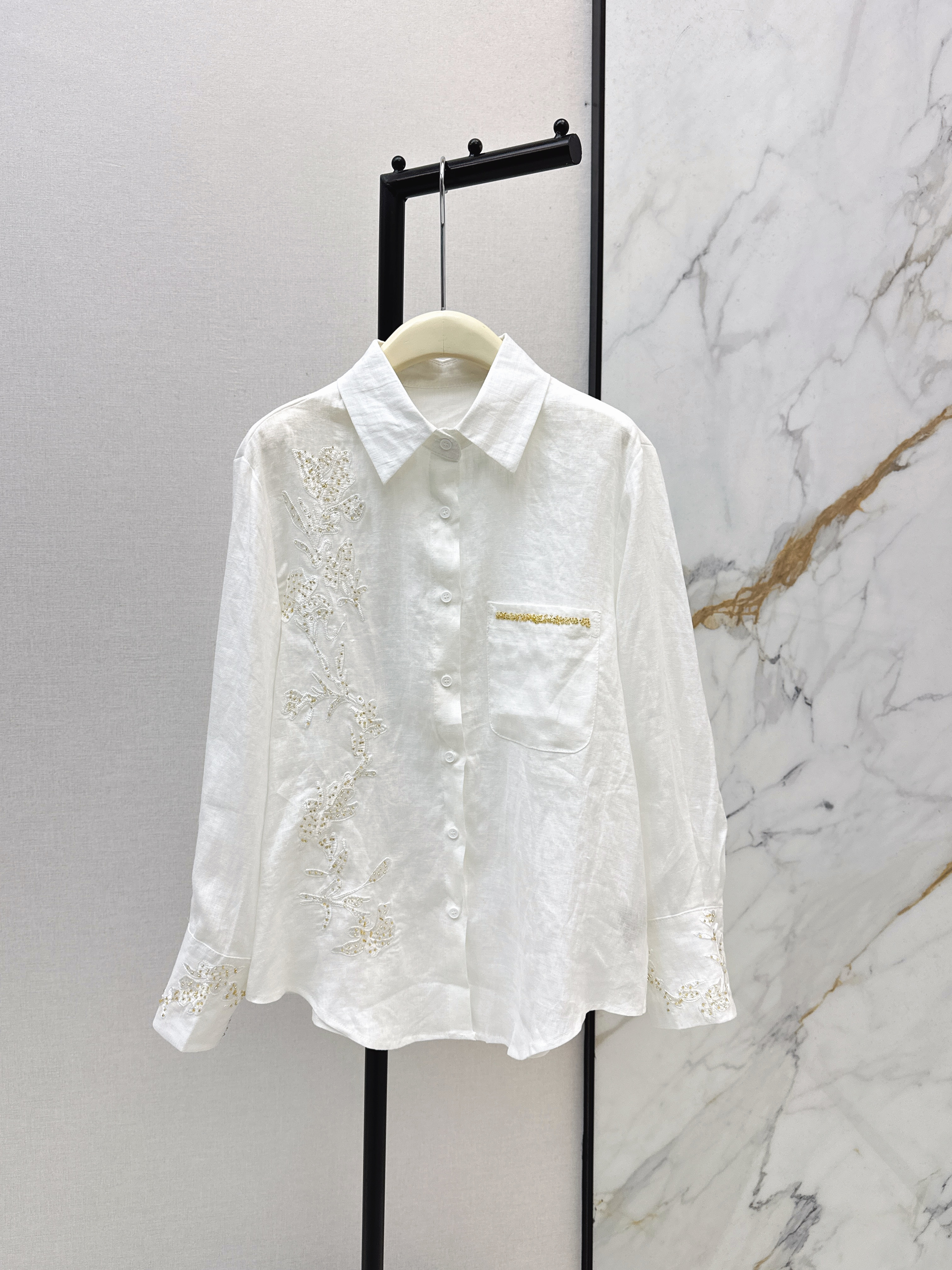 Valen 26ss embroidery shirt