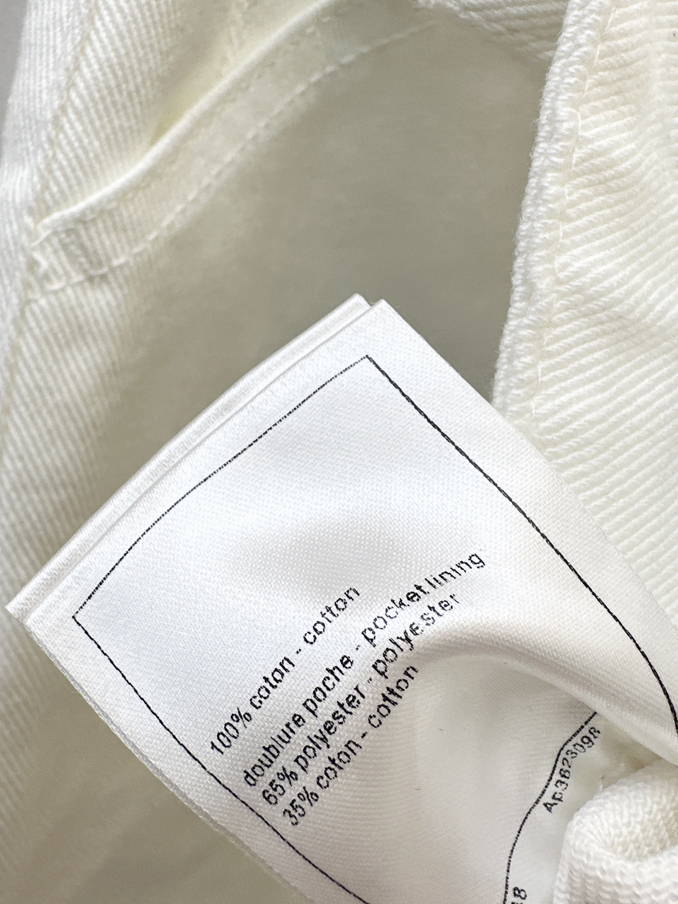 Chan 26ss wige-leg jeans