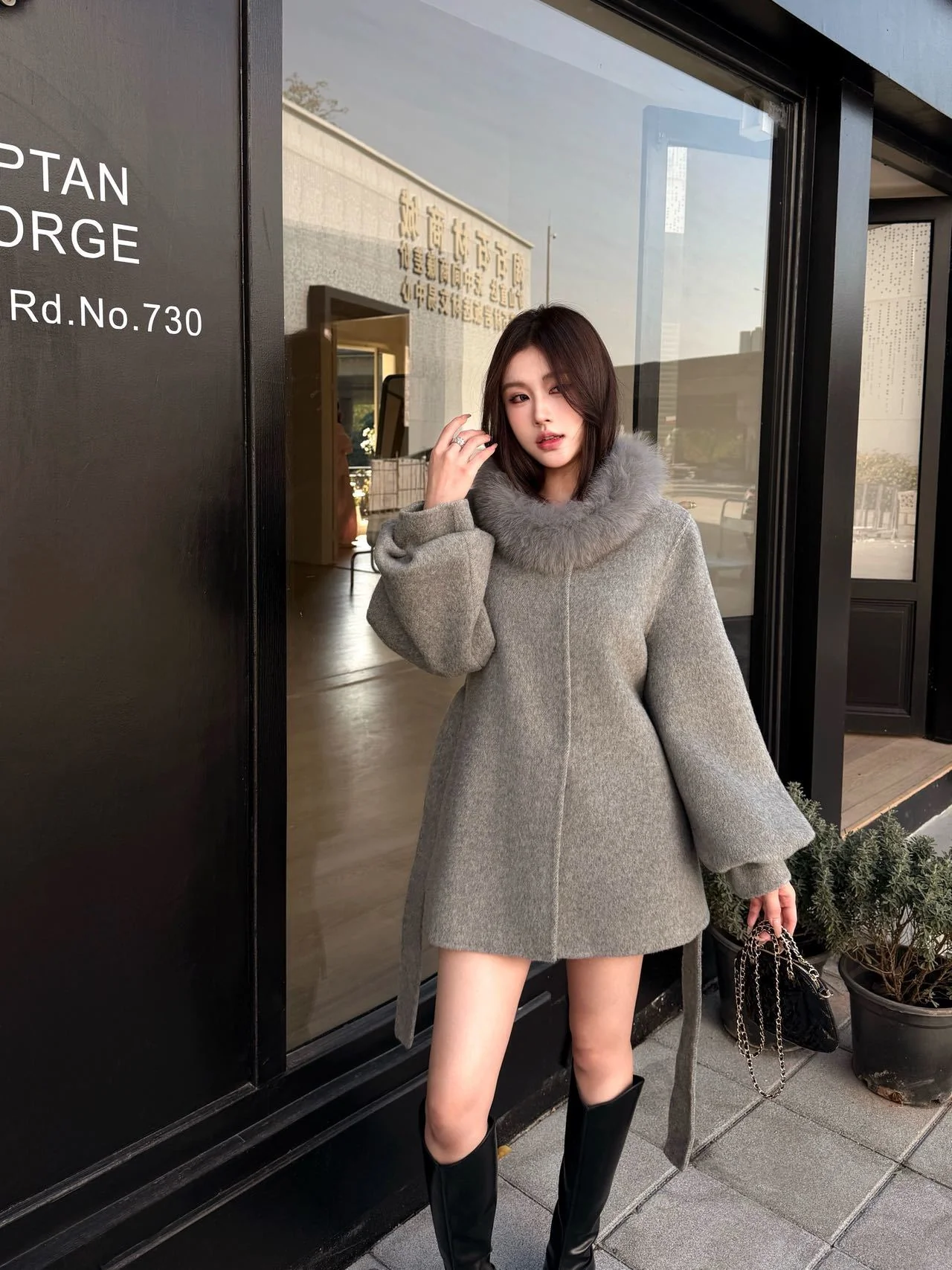 Prad 26ss wool overcoats