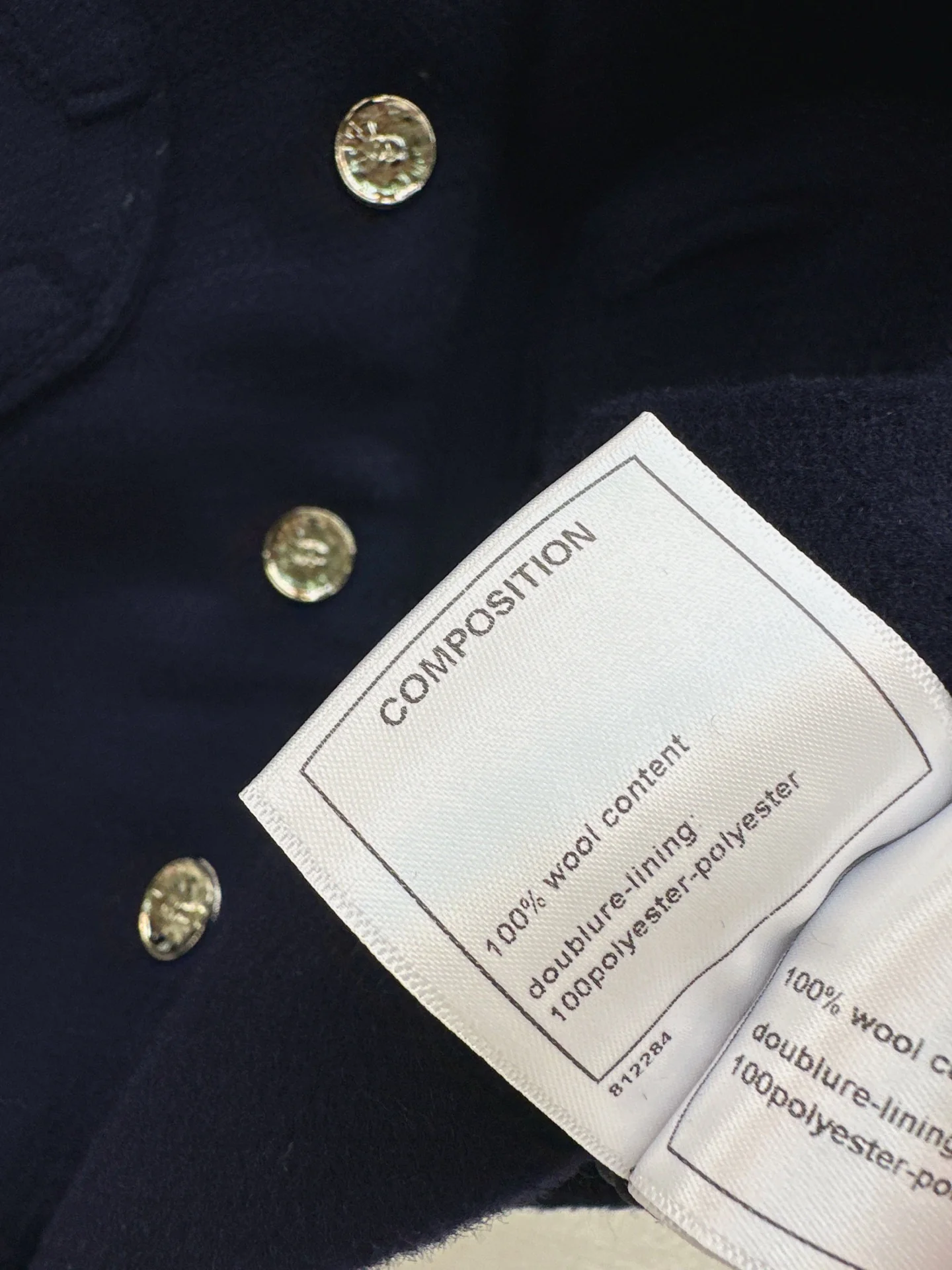 Chan 25fw woolen skirt