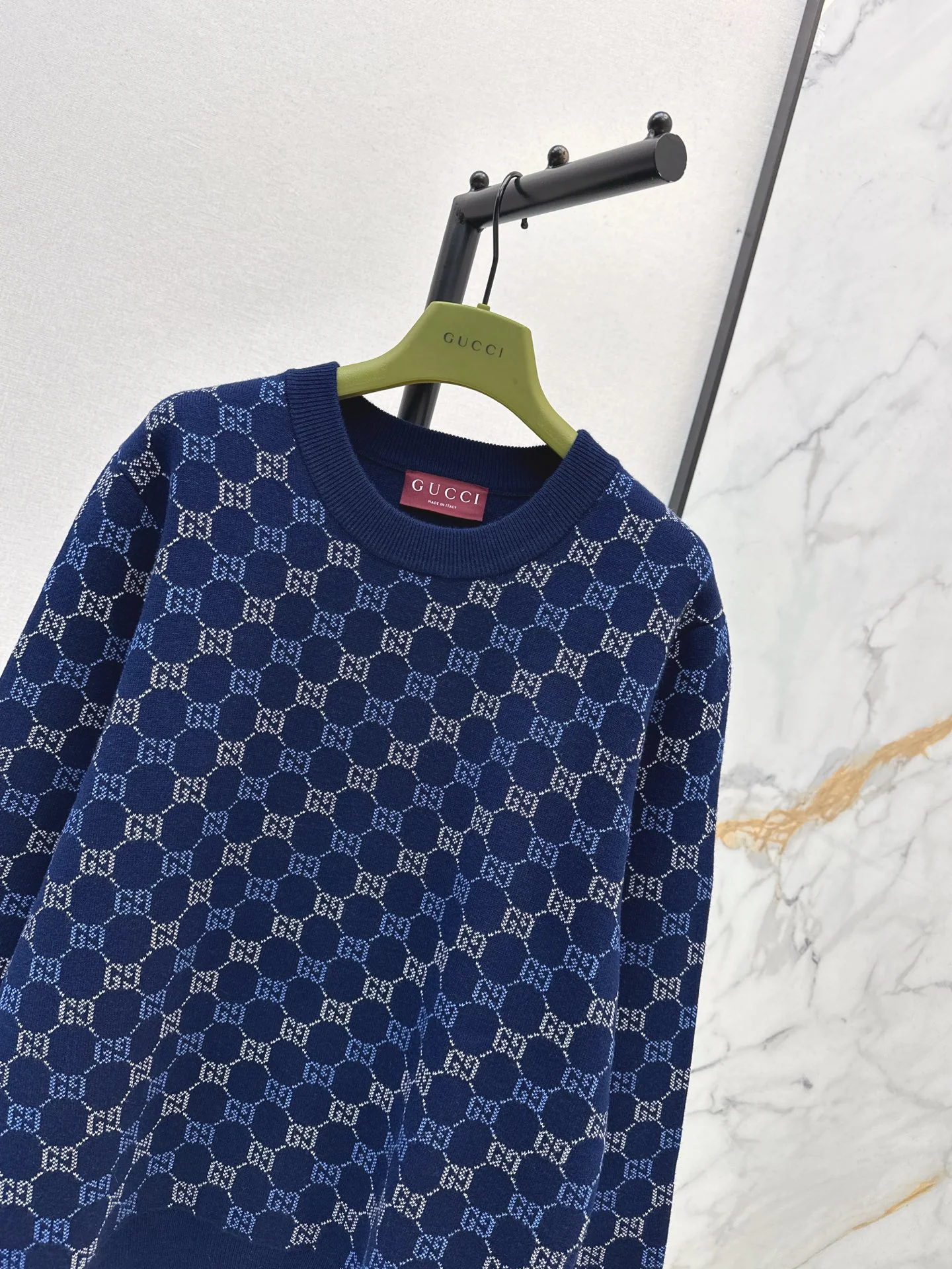 Gucc 26ss jacquard sweater