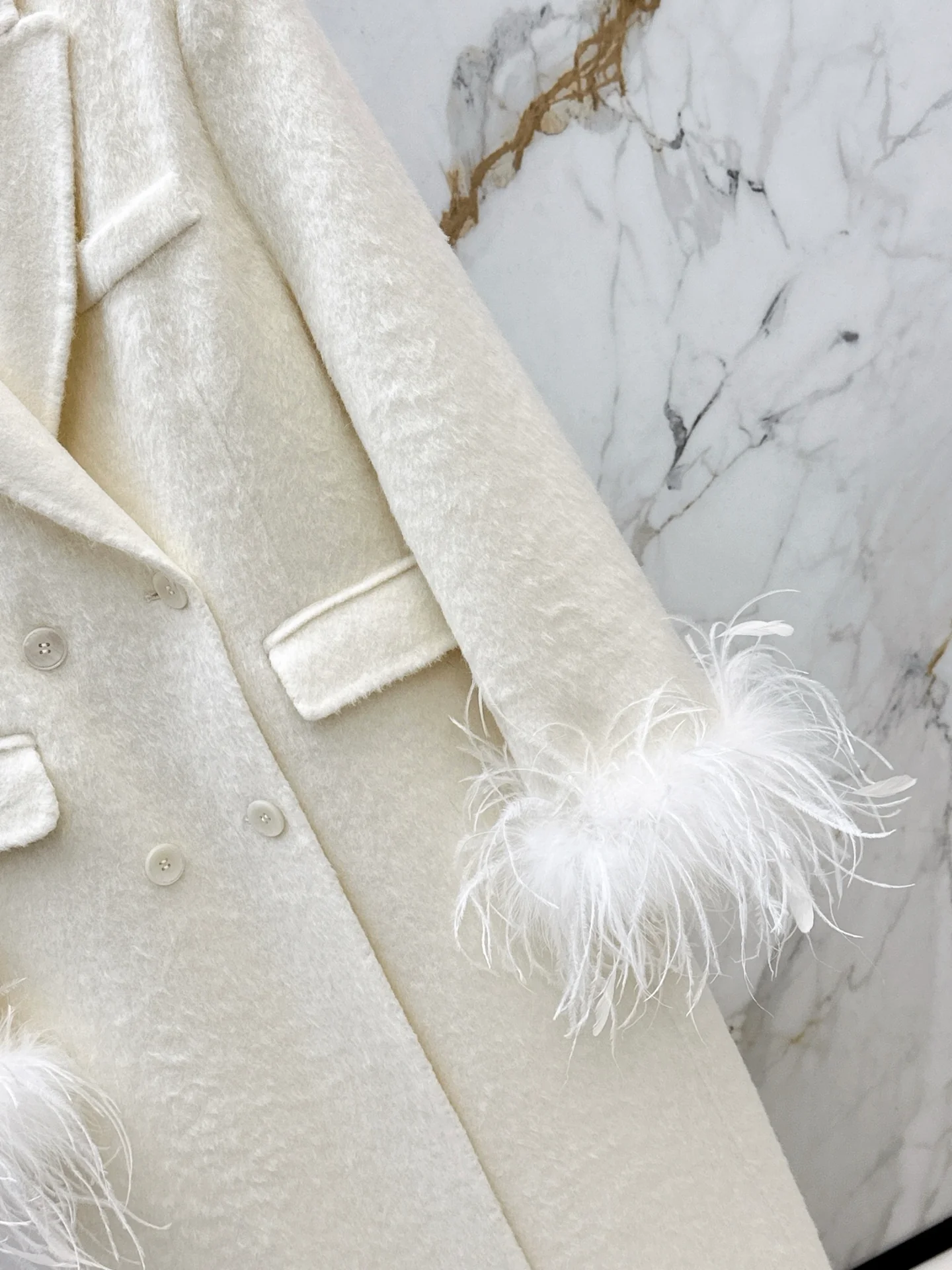 Miu 26ss woolen overcoats