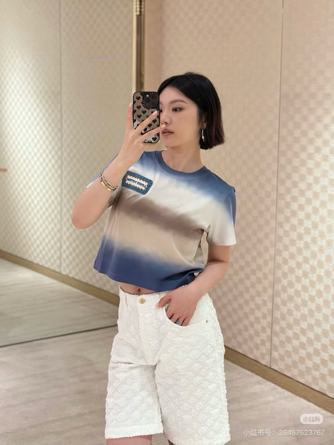 Loui 26ss tie-dye t-shirt