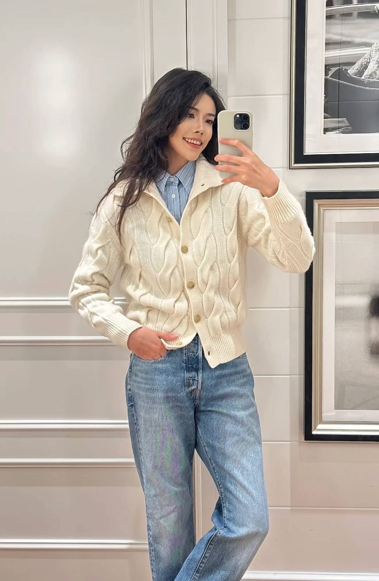 Ralp 26ss knit cardigan