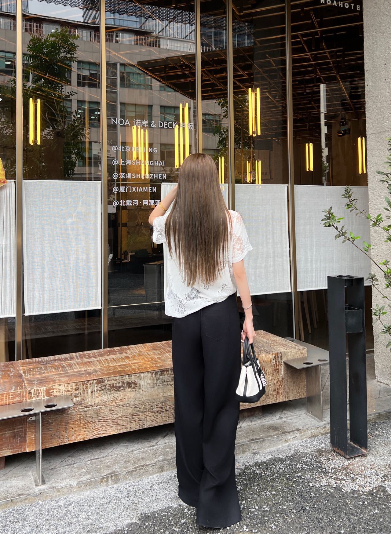 Pra 26SS High-Waisted Wide-Leg Pants