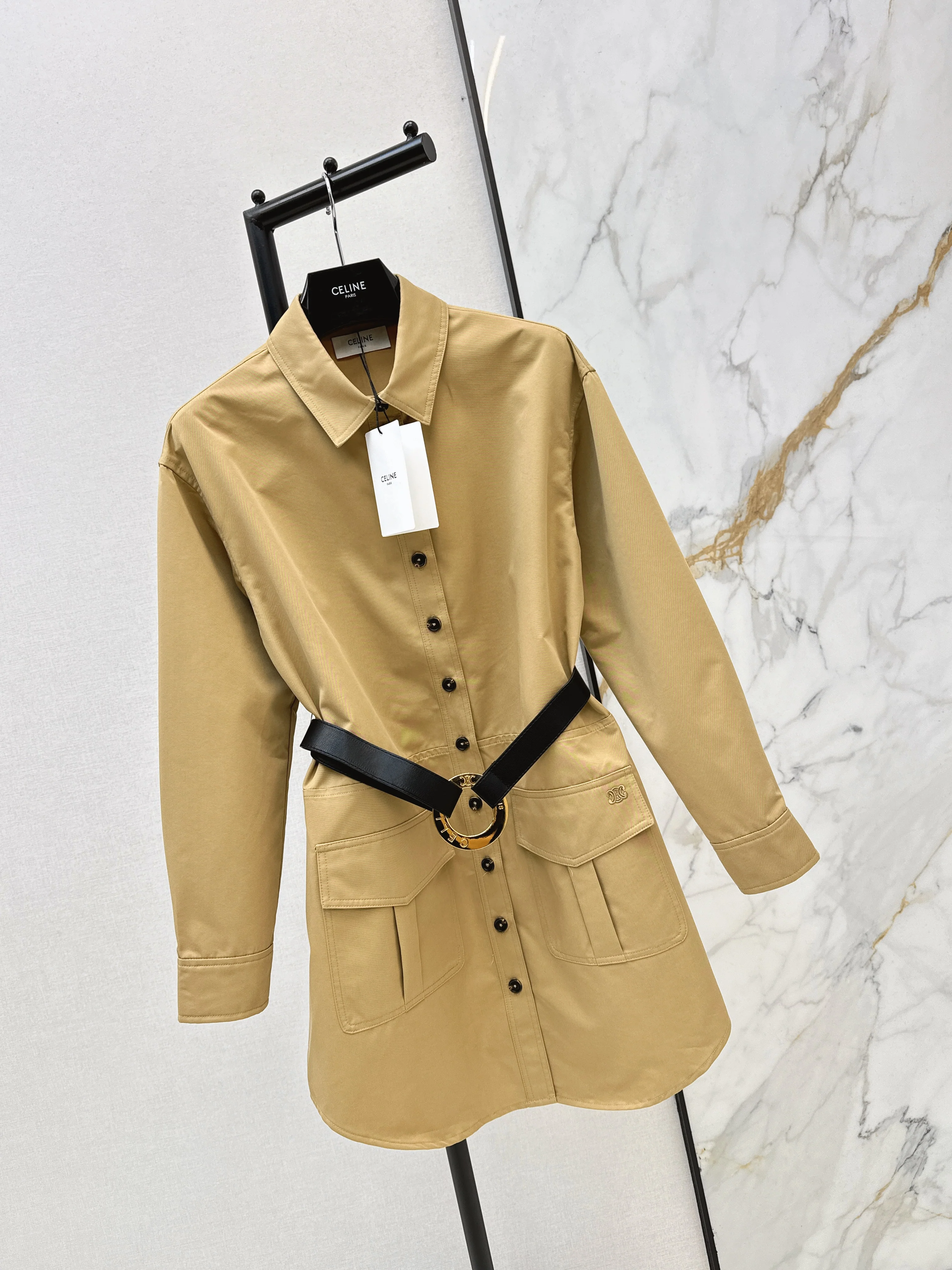 Celi 26ss dress with belted