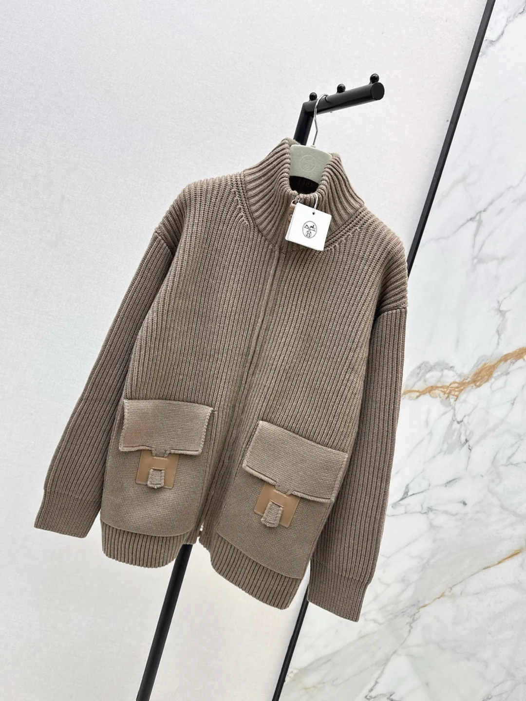 Herm 25fw knit jacket
