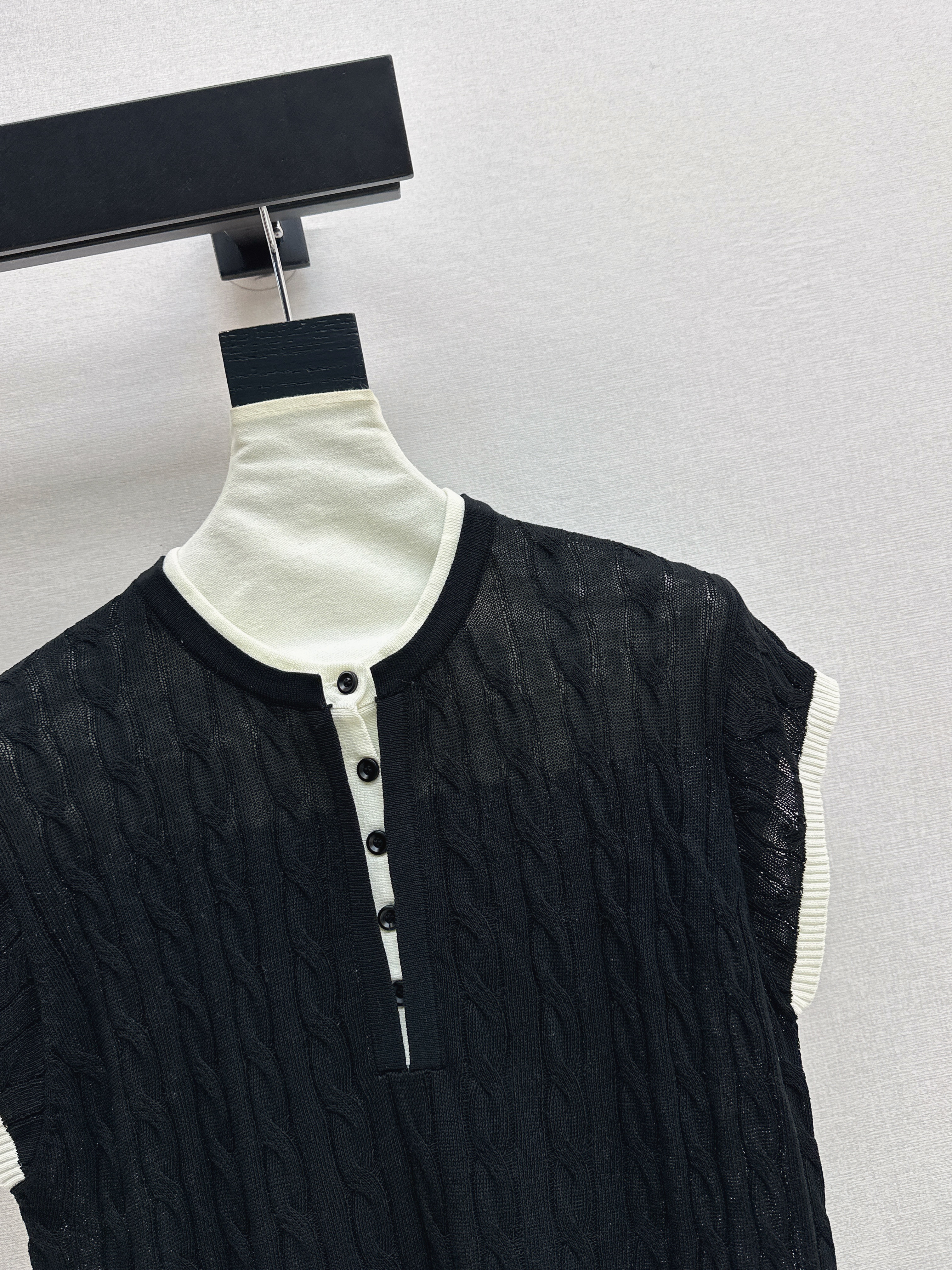 Ralp 26ss sleeveless knitwear
