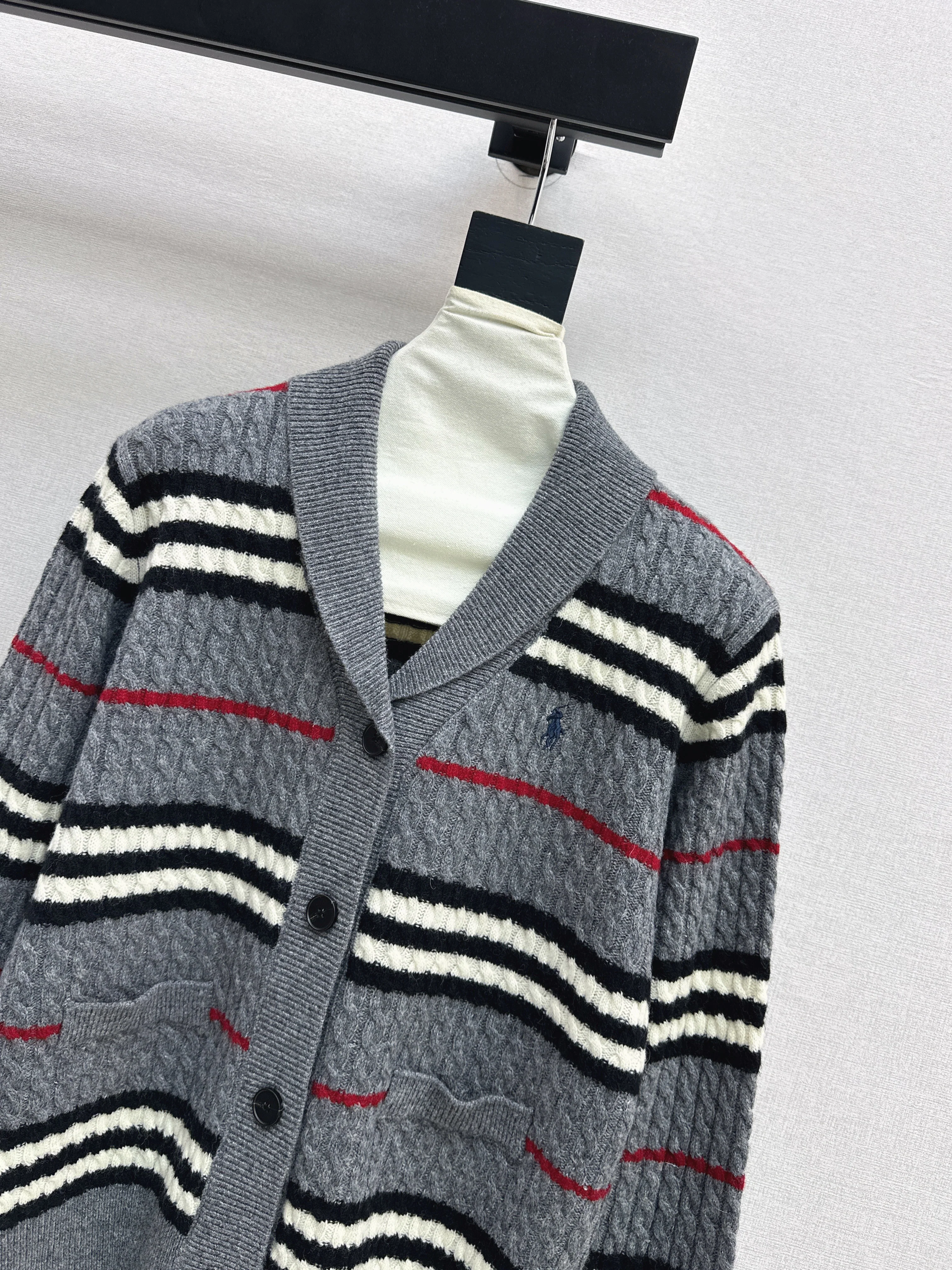 Ralp 26ss stripe cardigan