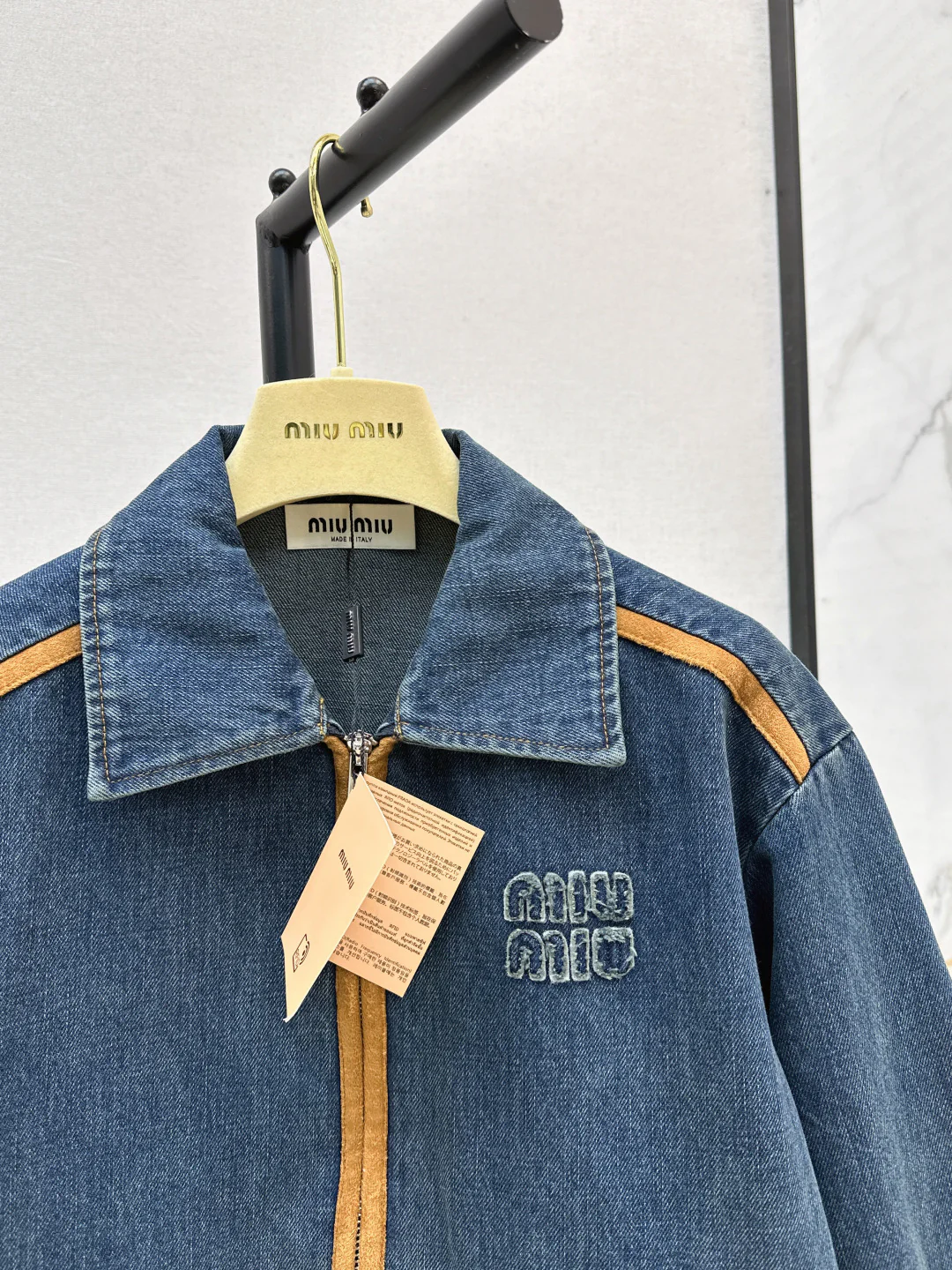 Miu 25fw denim jacket