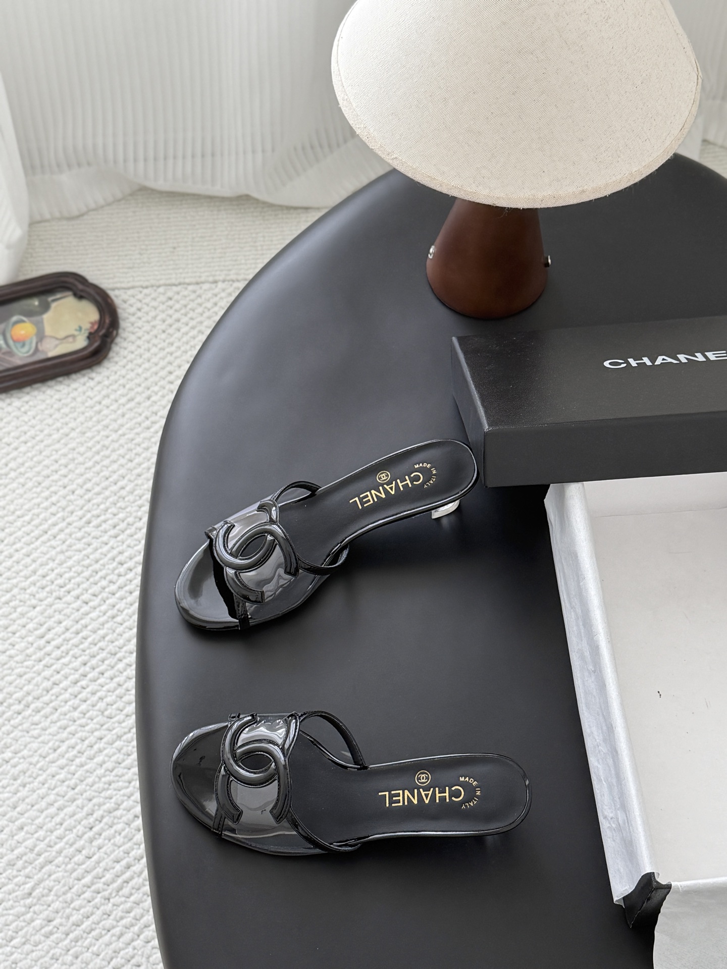 Chan 26P mule sandals