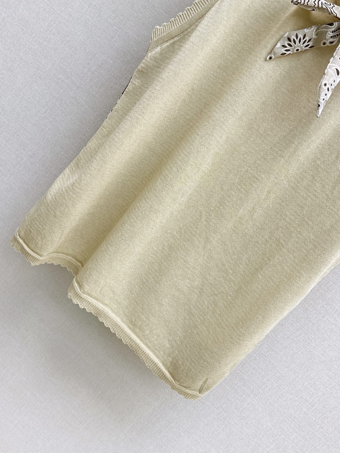 Ralp 26ss contract ribbon knitwear