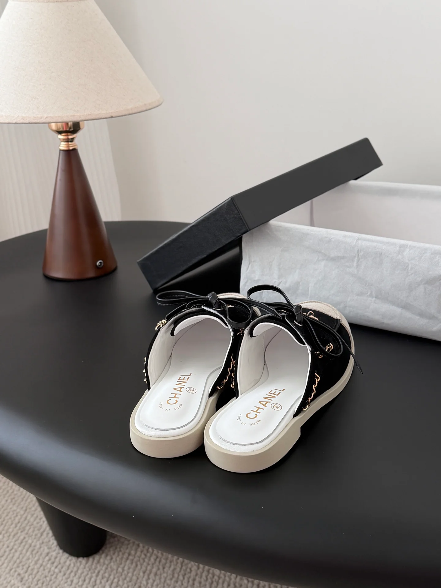 Chan 26ss slip-on shoes