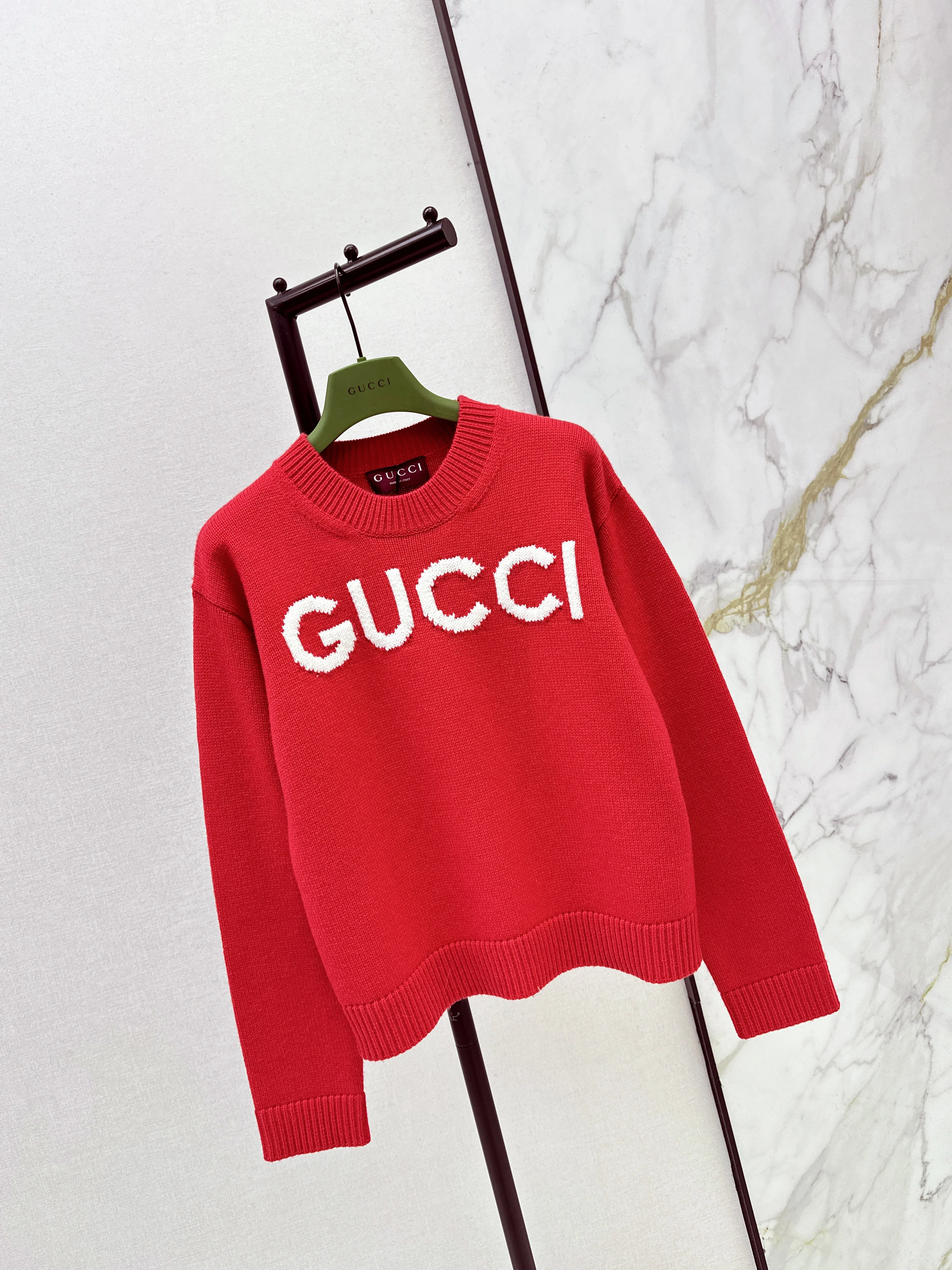 Gucc 26ss jacquard sweater