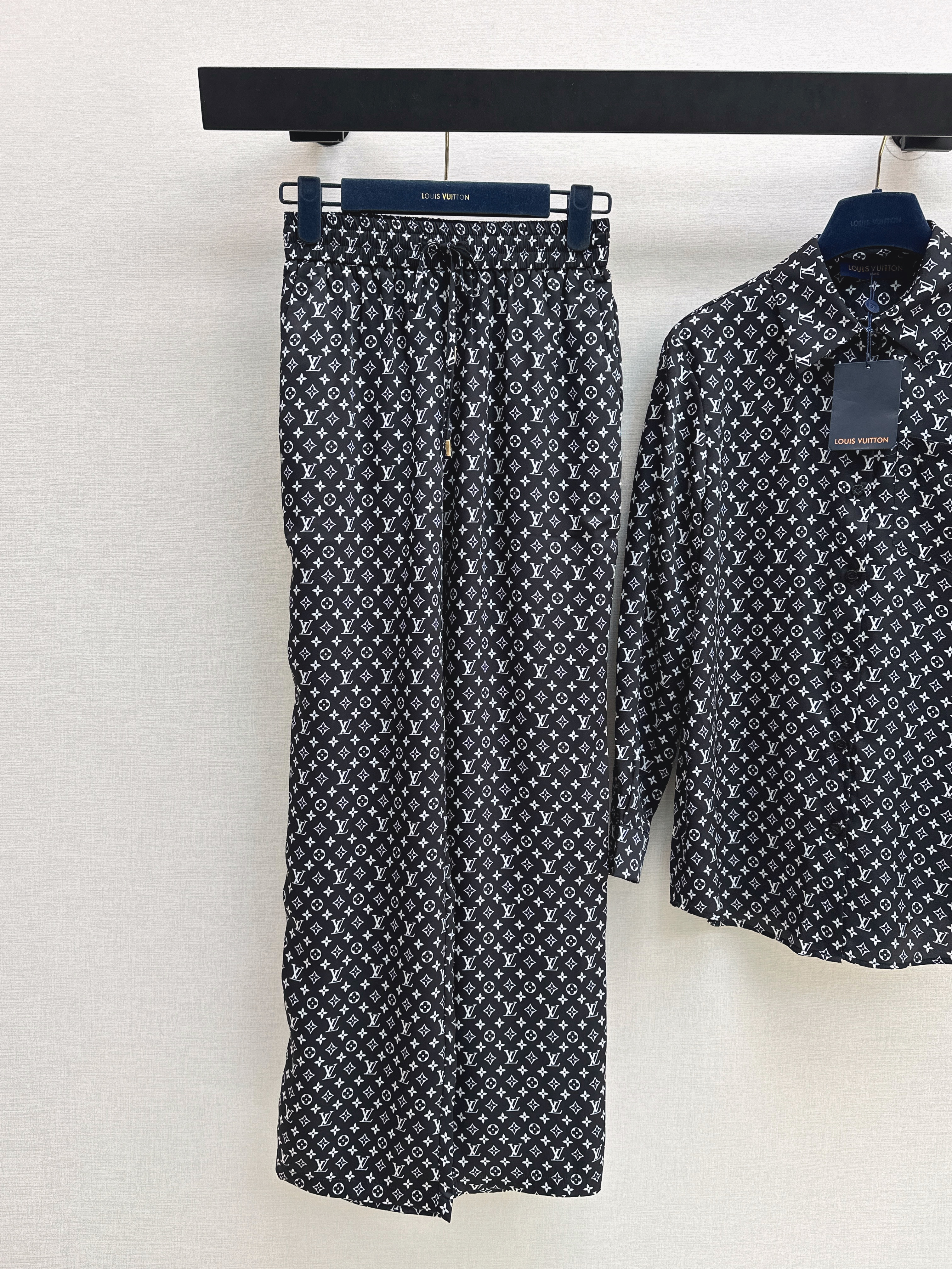 Loui 26ss print shirt pants  set