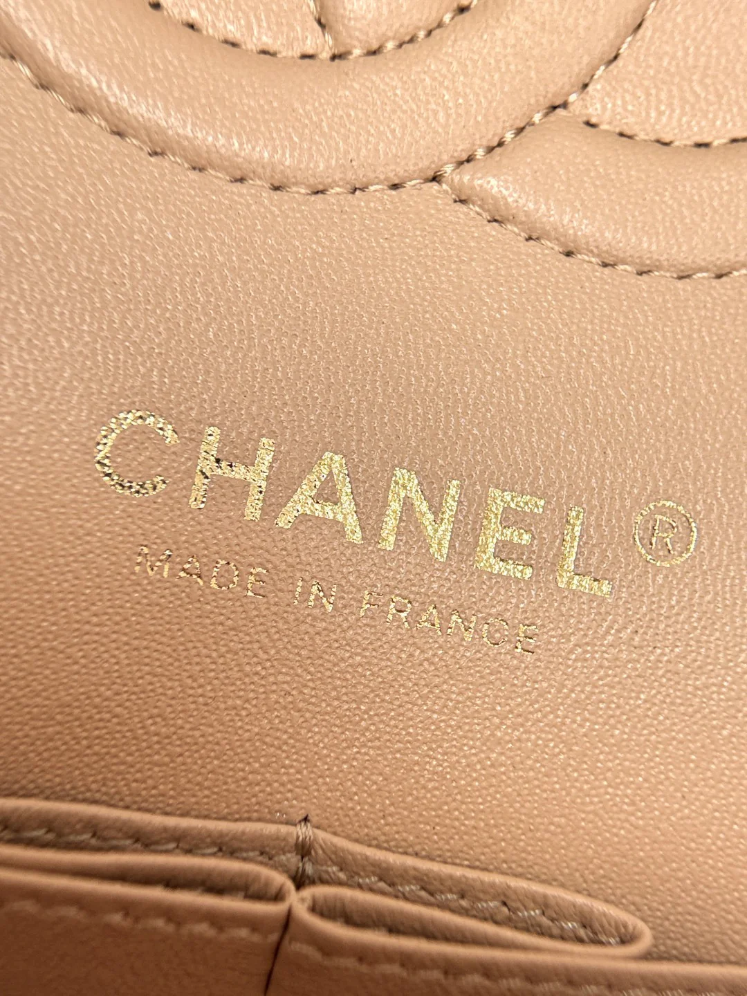 Chan cf25 chain shoulder bag