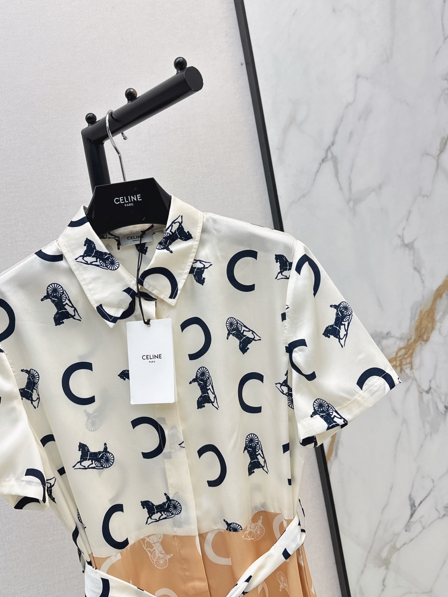 Celi 26ss print dress
