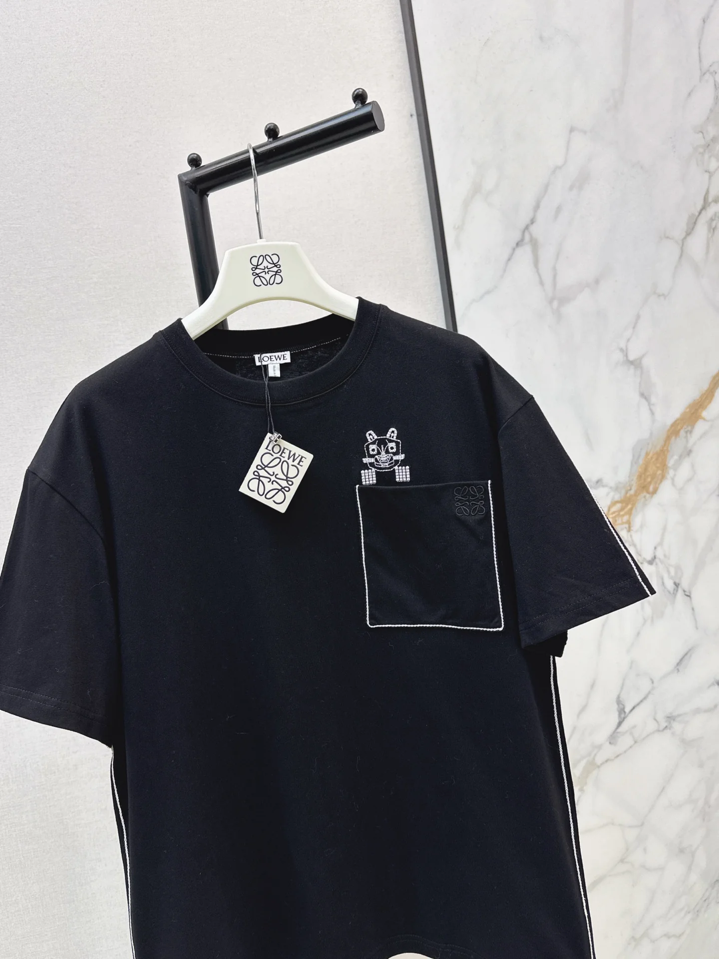 Loe 26ss embroidery t-shirts