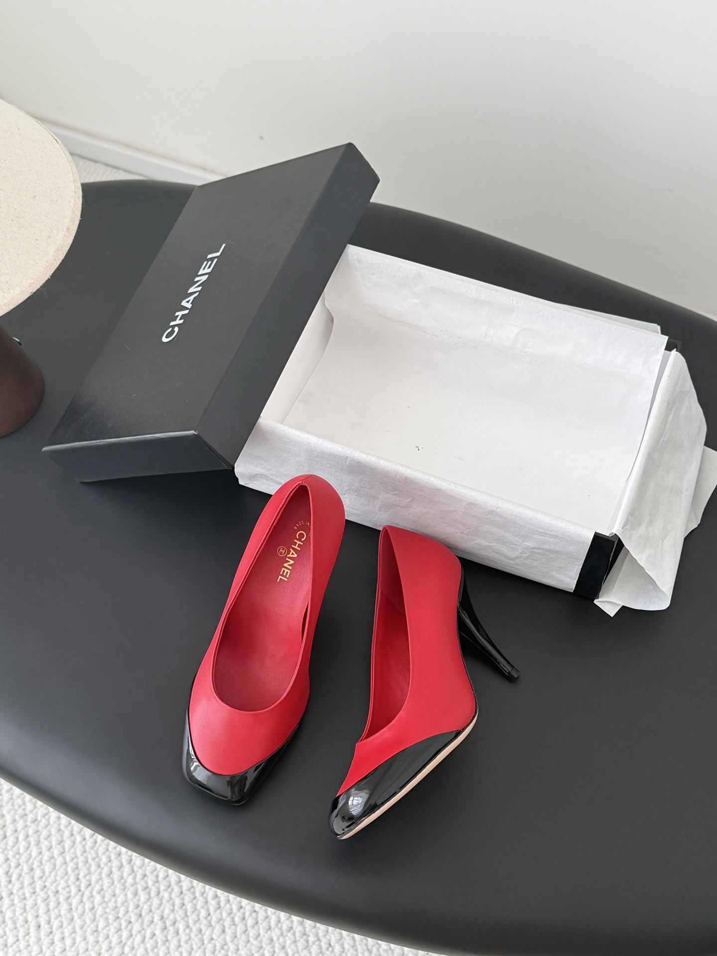 Chan 26K mary jane stilettos pumps