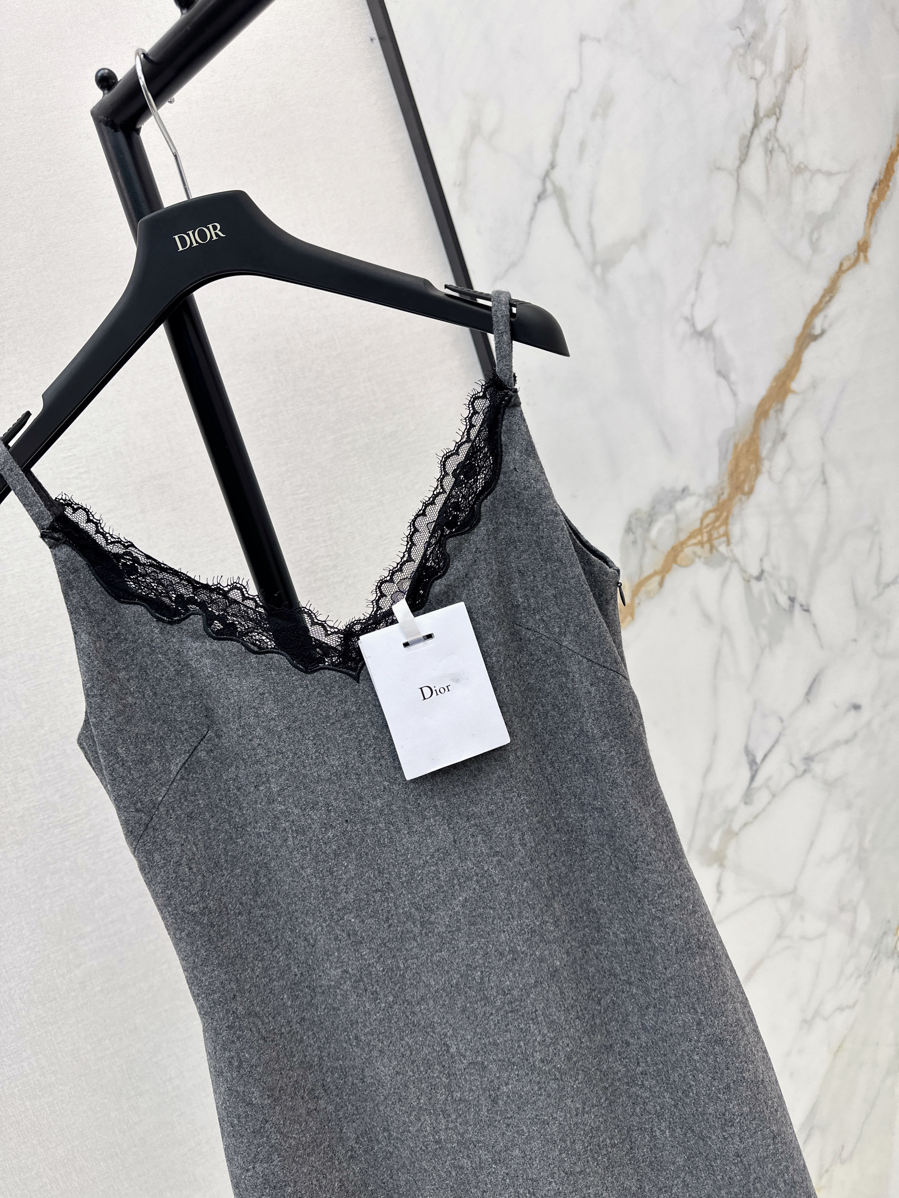 CD 26SS Lace-Trim Slip Dress
