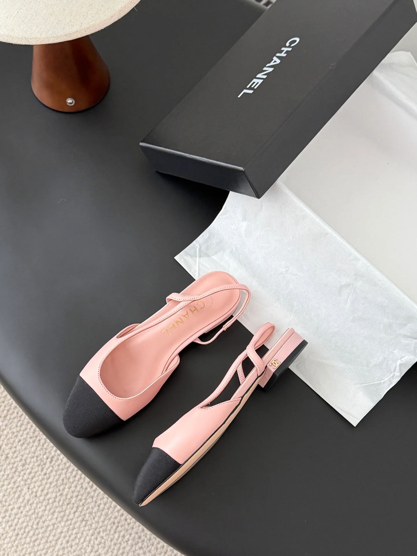 Chan 25fw slingback sandals