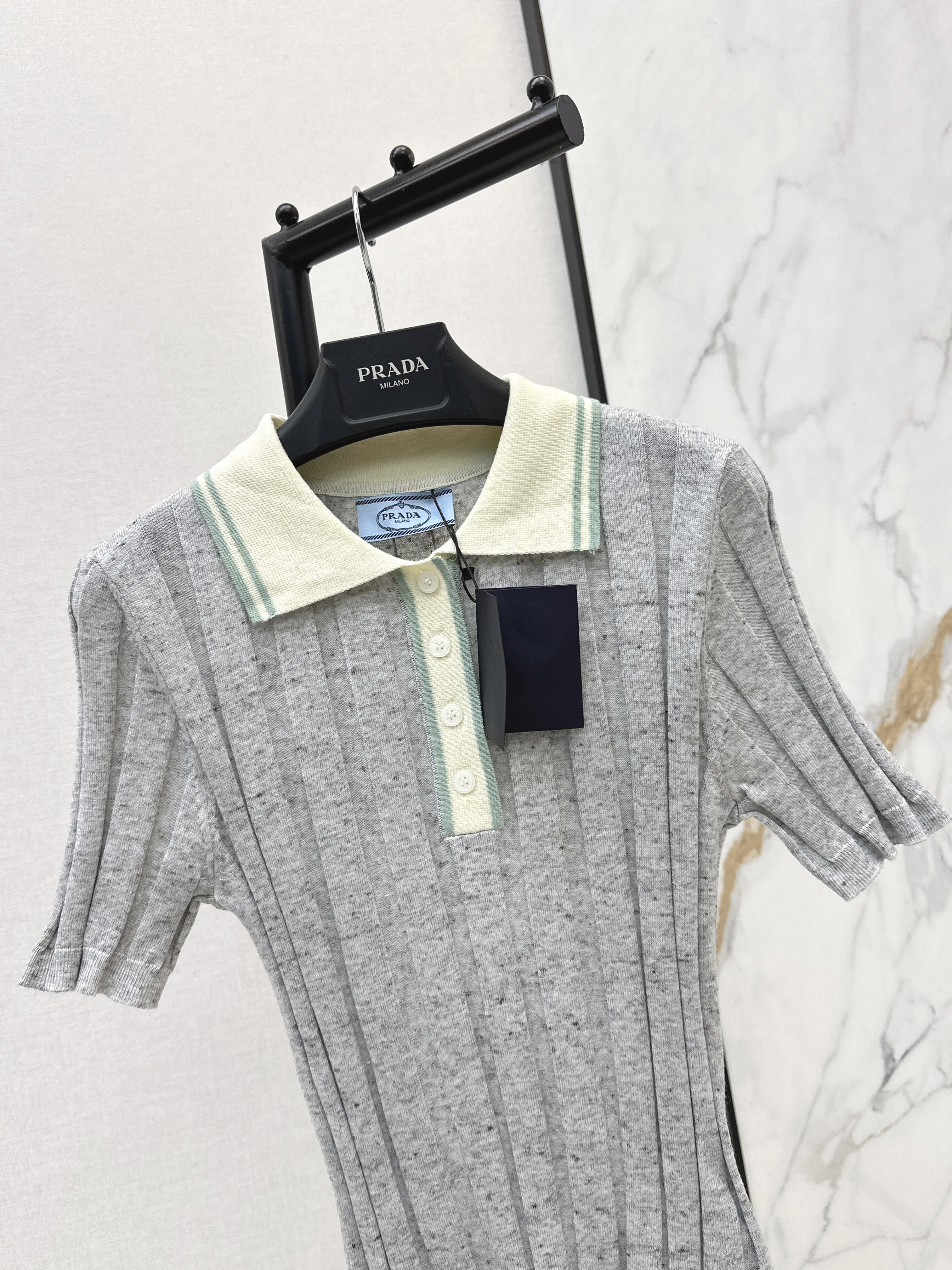 Prad 26ss knit sweater