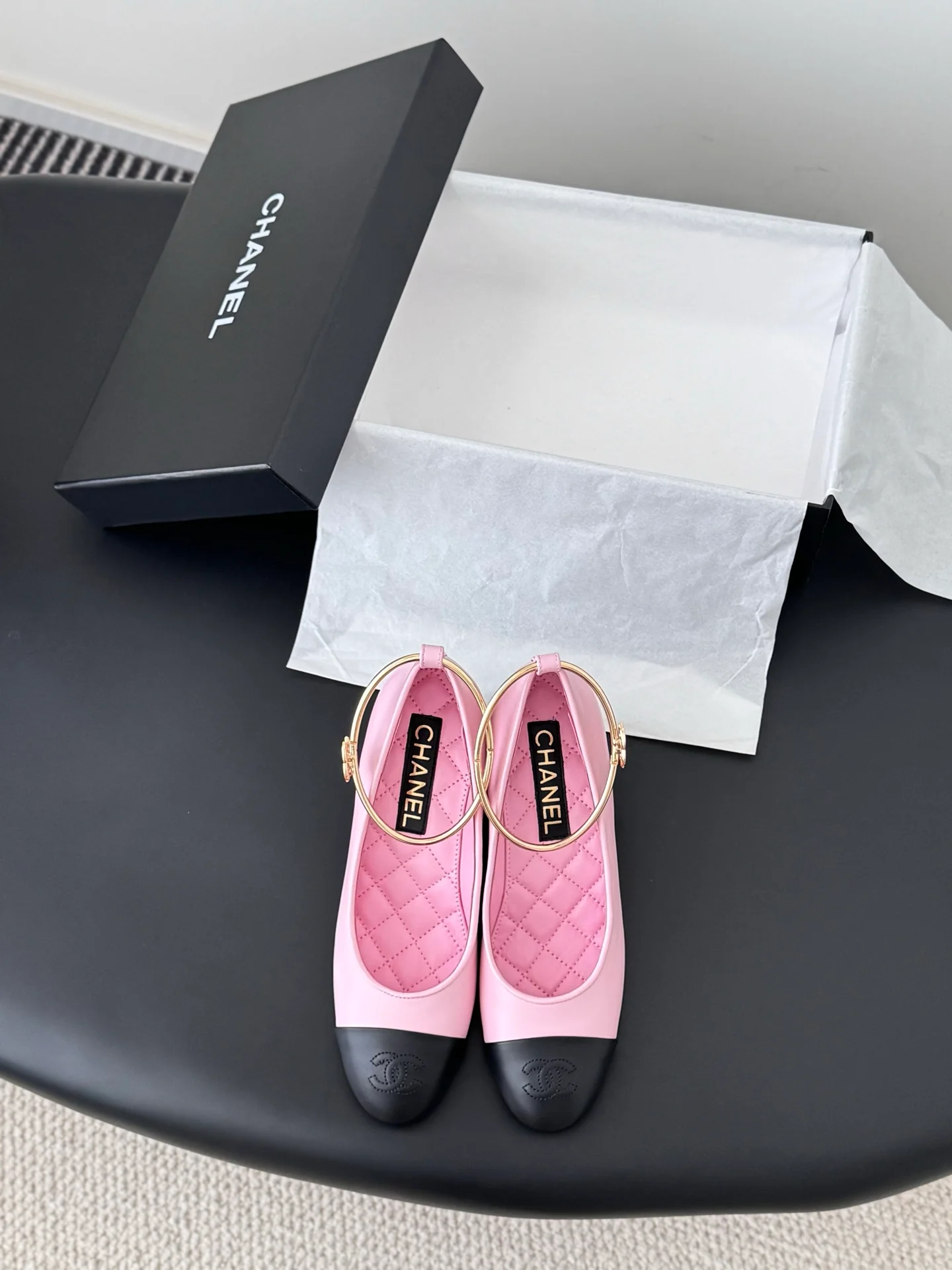 Chan 25fw chunky heels