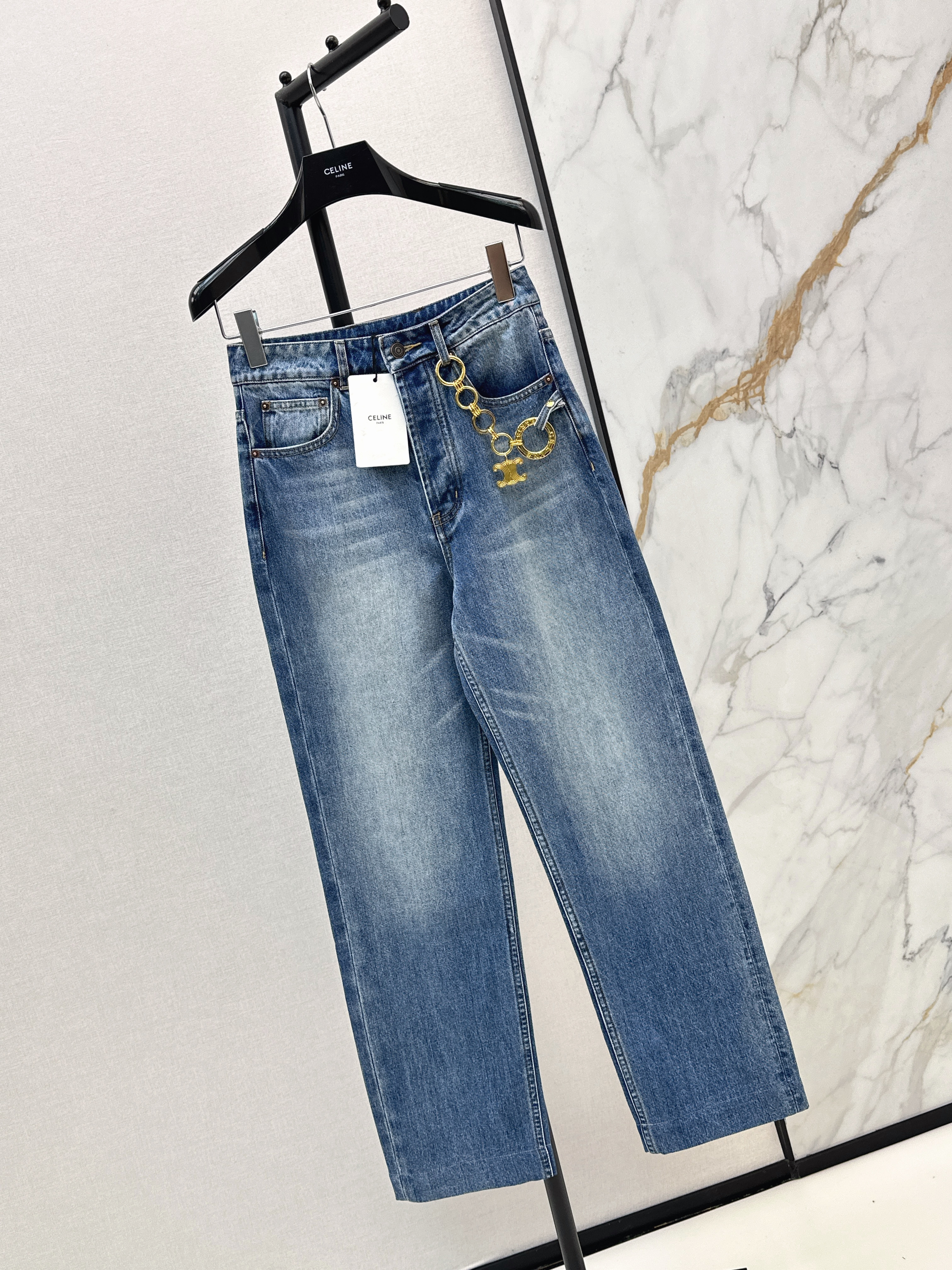 Celi 26ss straight leg jeans