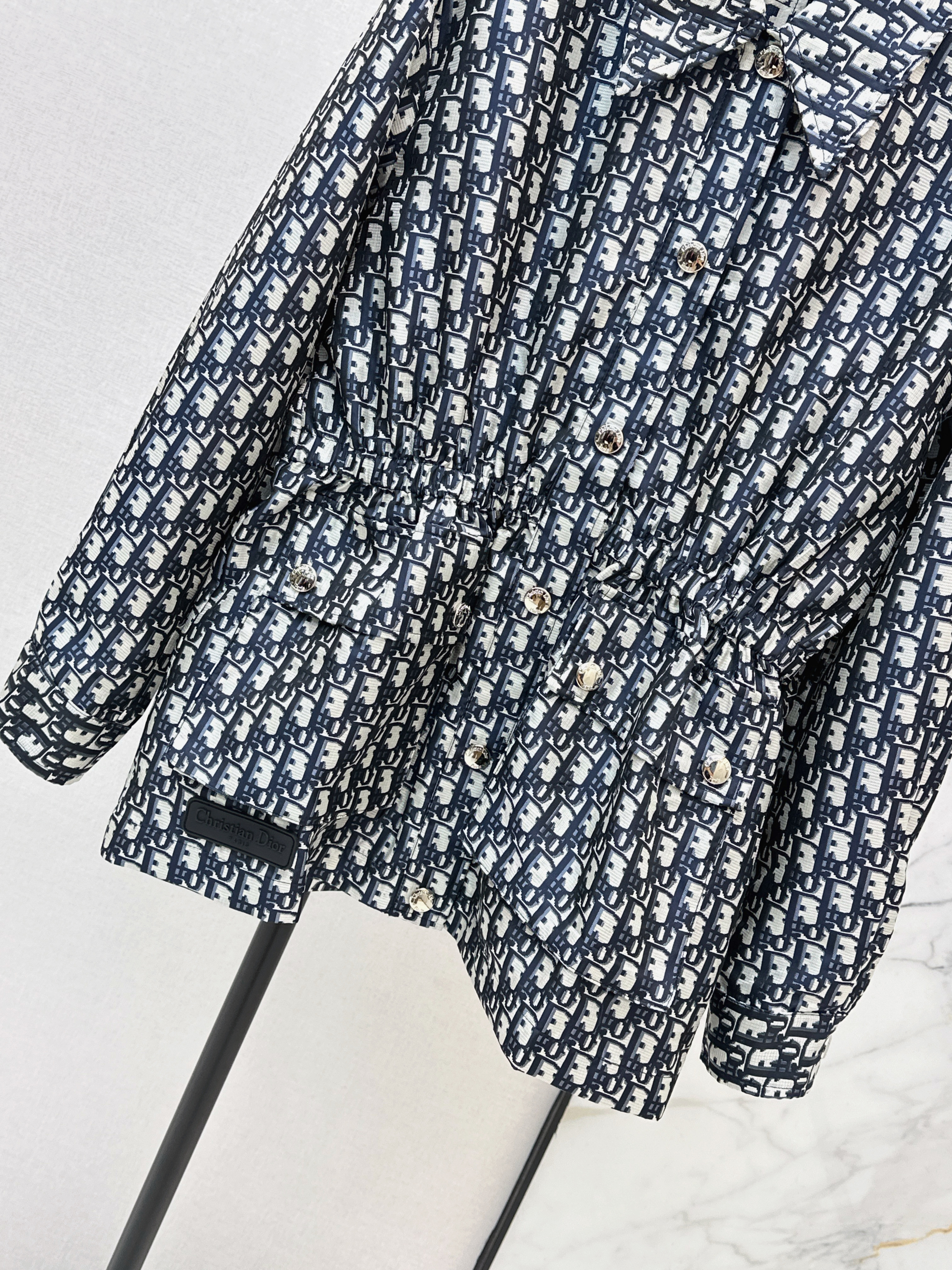 CD 26ss jacquard drawstring jacket