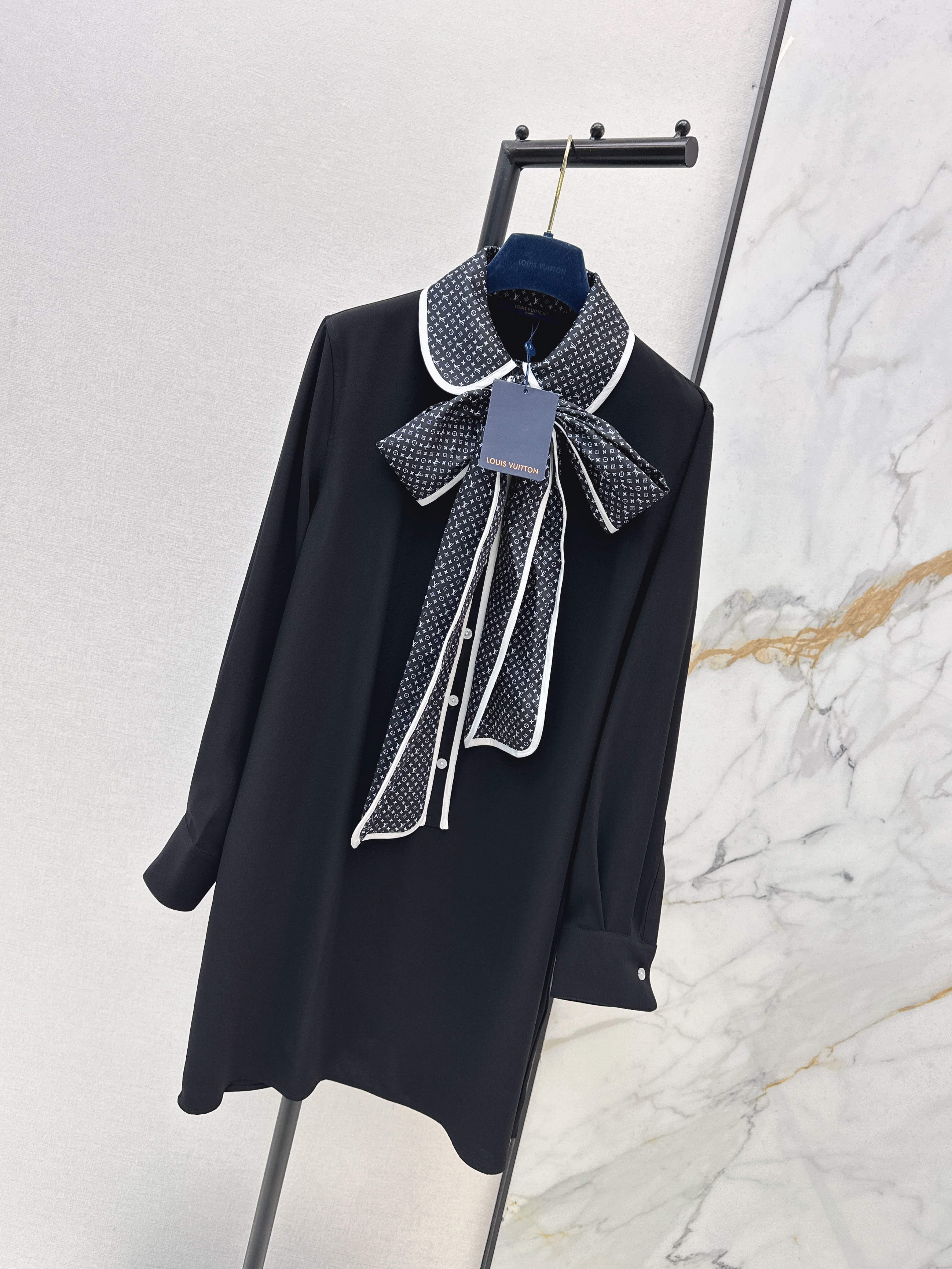 Loui 26ss ribbon dress