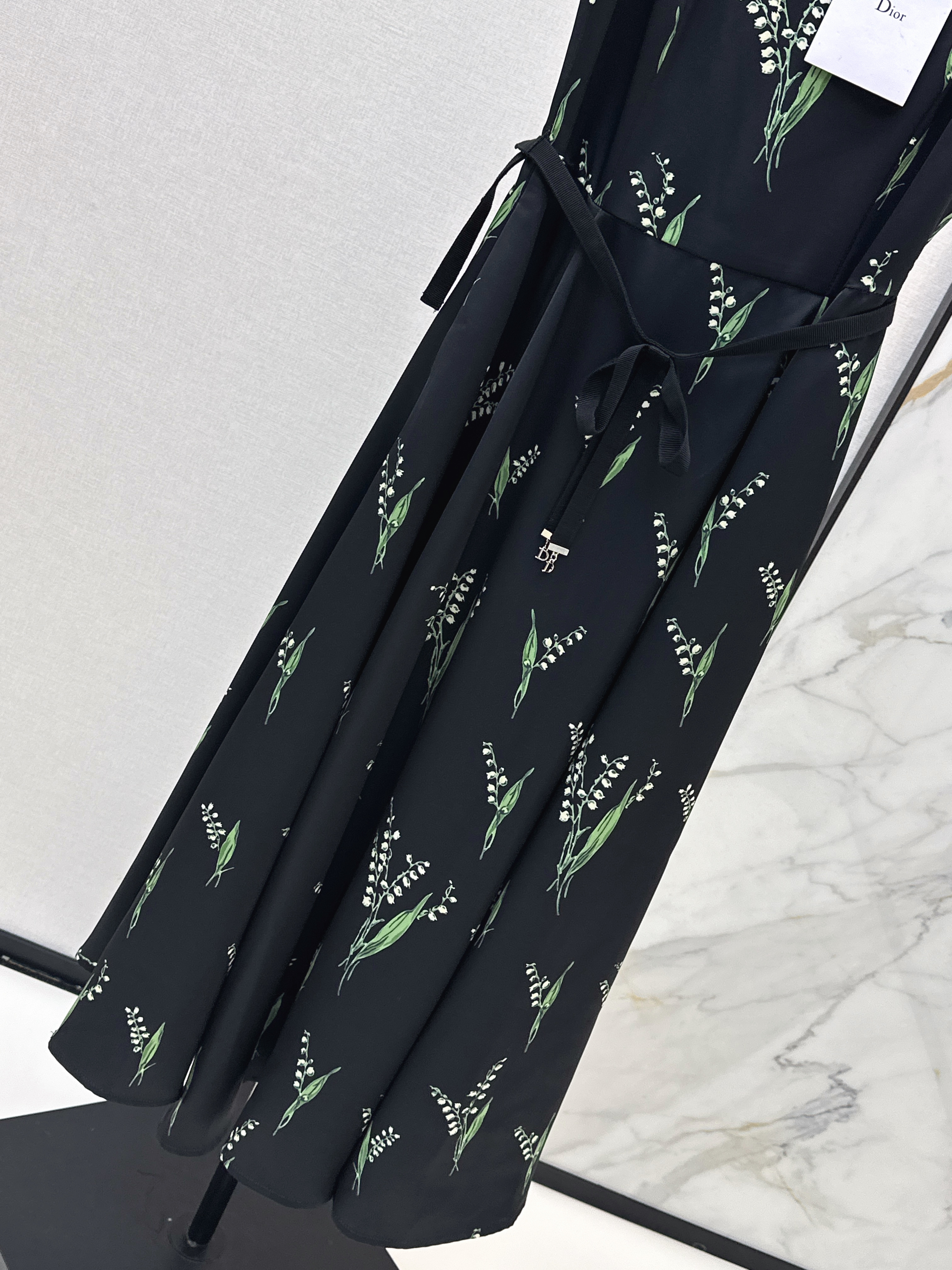 CD 26ss print slip dress
