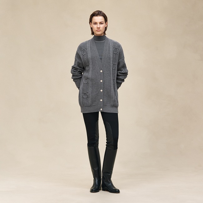 Her 26ss cashmere cardigan jacket