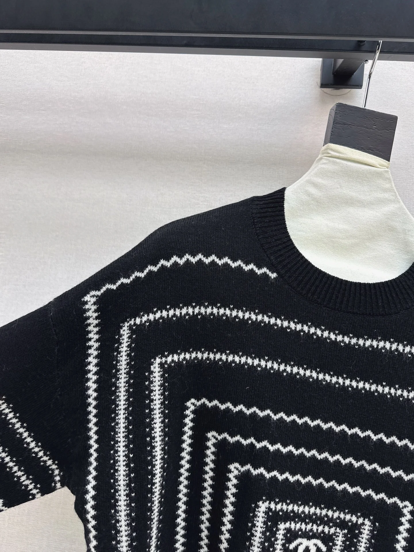Chan 26ss jacquard sweater
