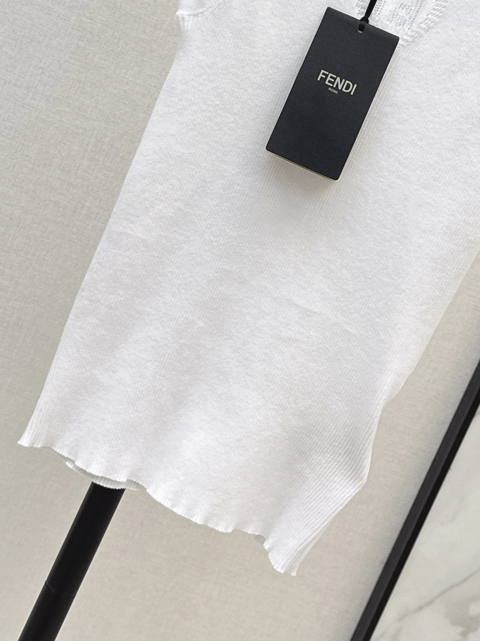 Fend 26ss jacquard knit vest