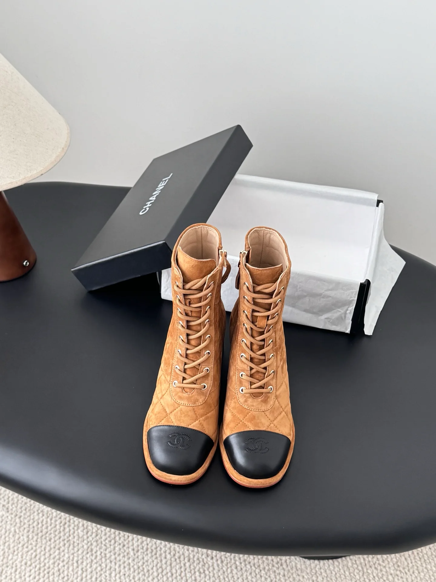 Chan 26ss ankle boots