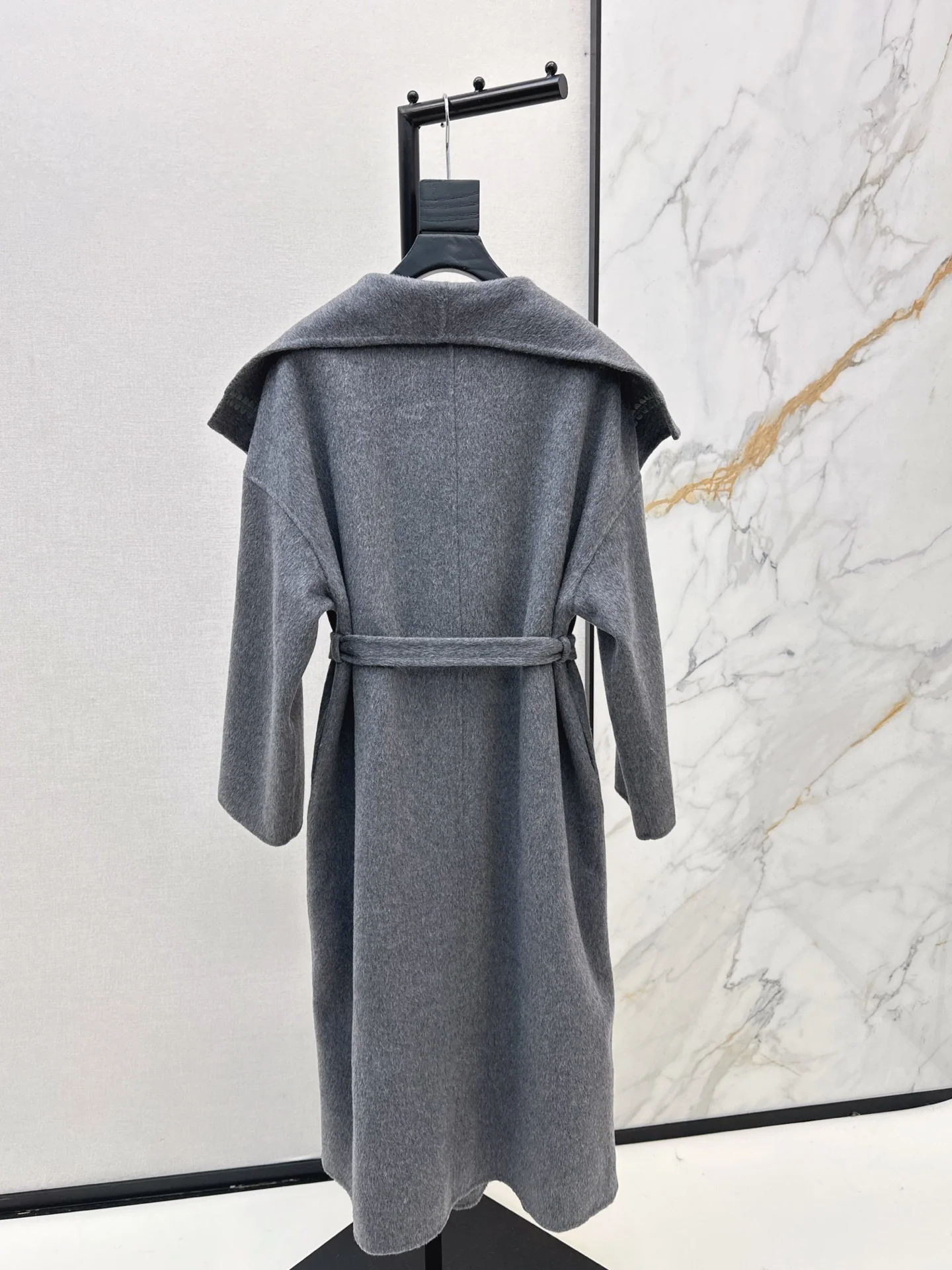 Herm 25fw woolen long overcoats