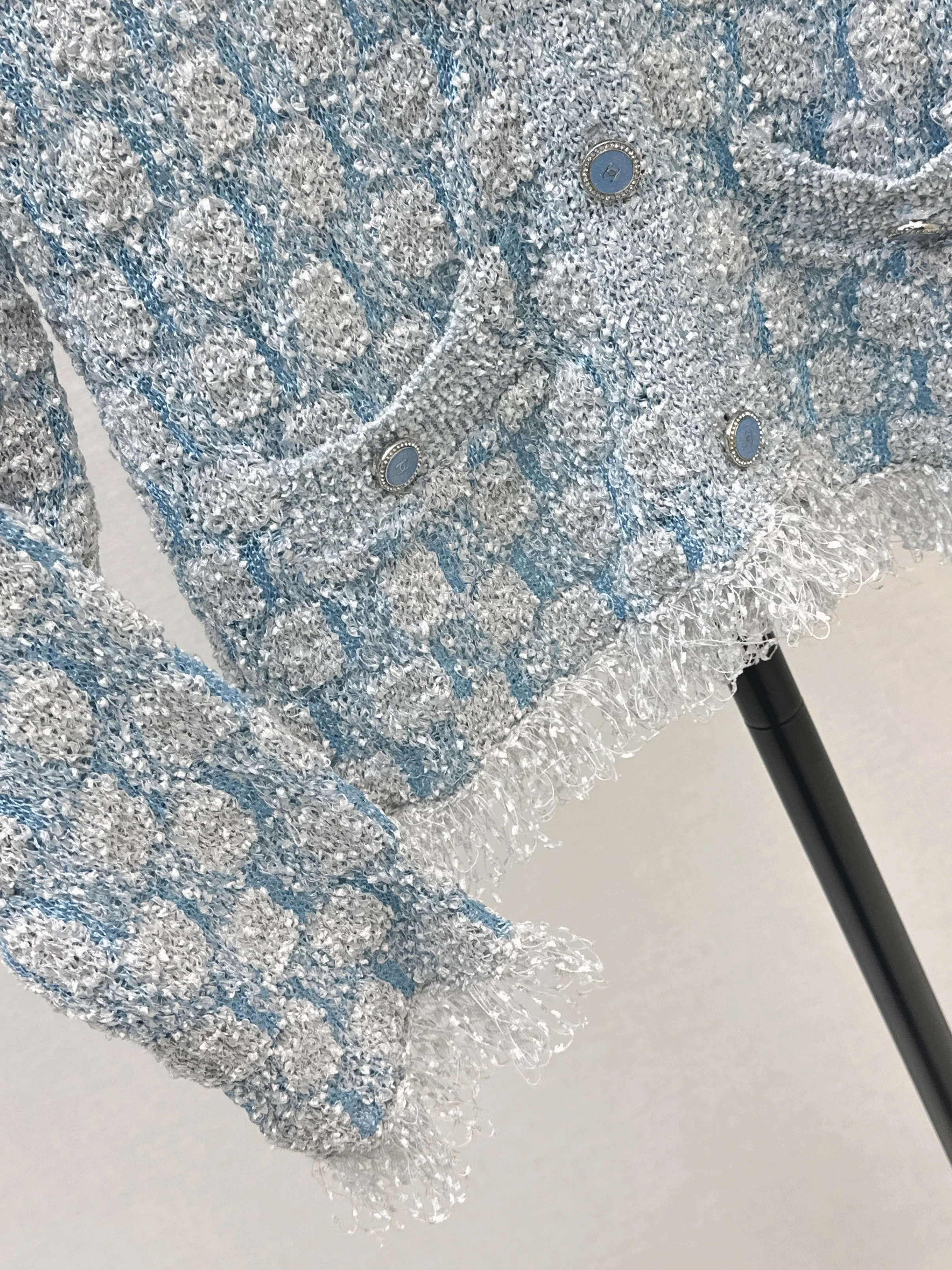 Chan 26ss tassel cardigan