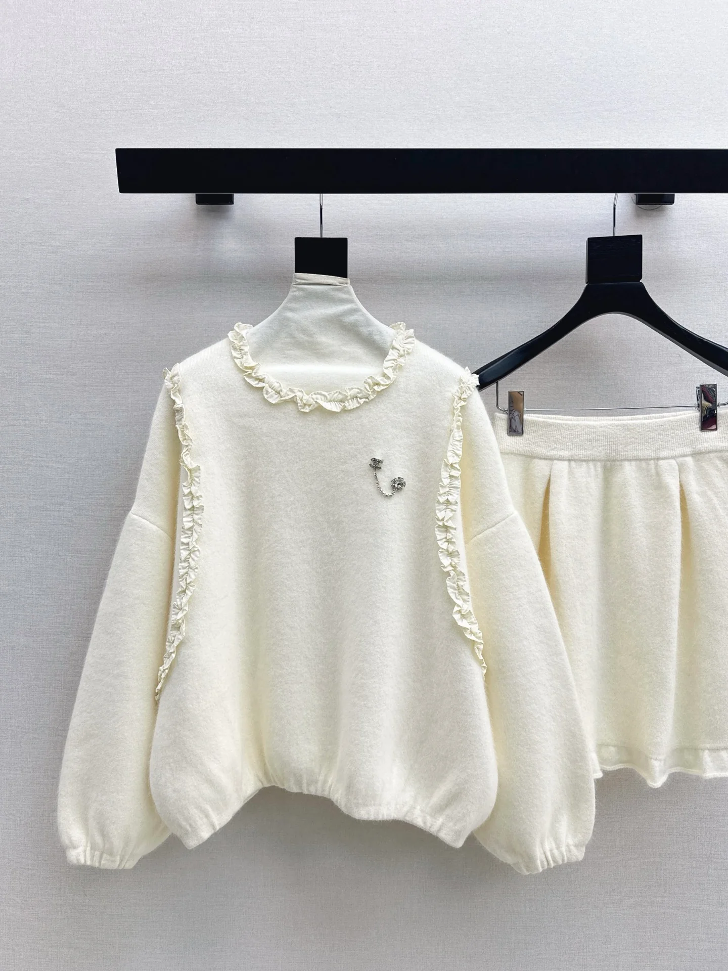 Chan 26ss wool outfit set